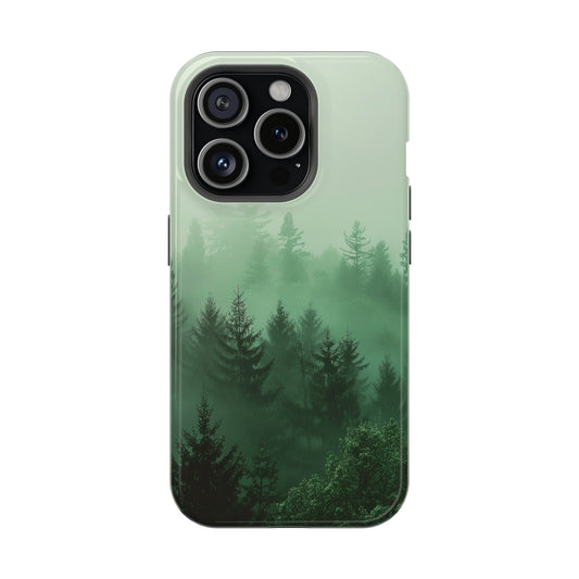 Minimalist Forest Glossy Impact Resistant Phone Case