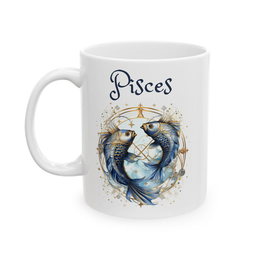 Pisces Zodiac Horoscope Mug