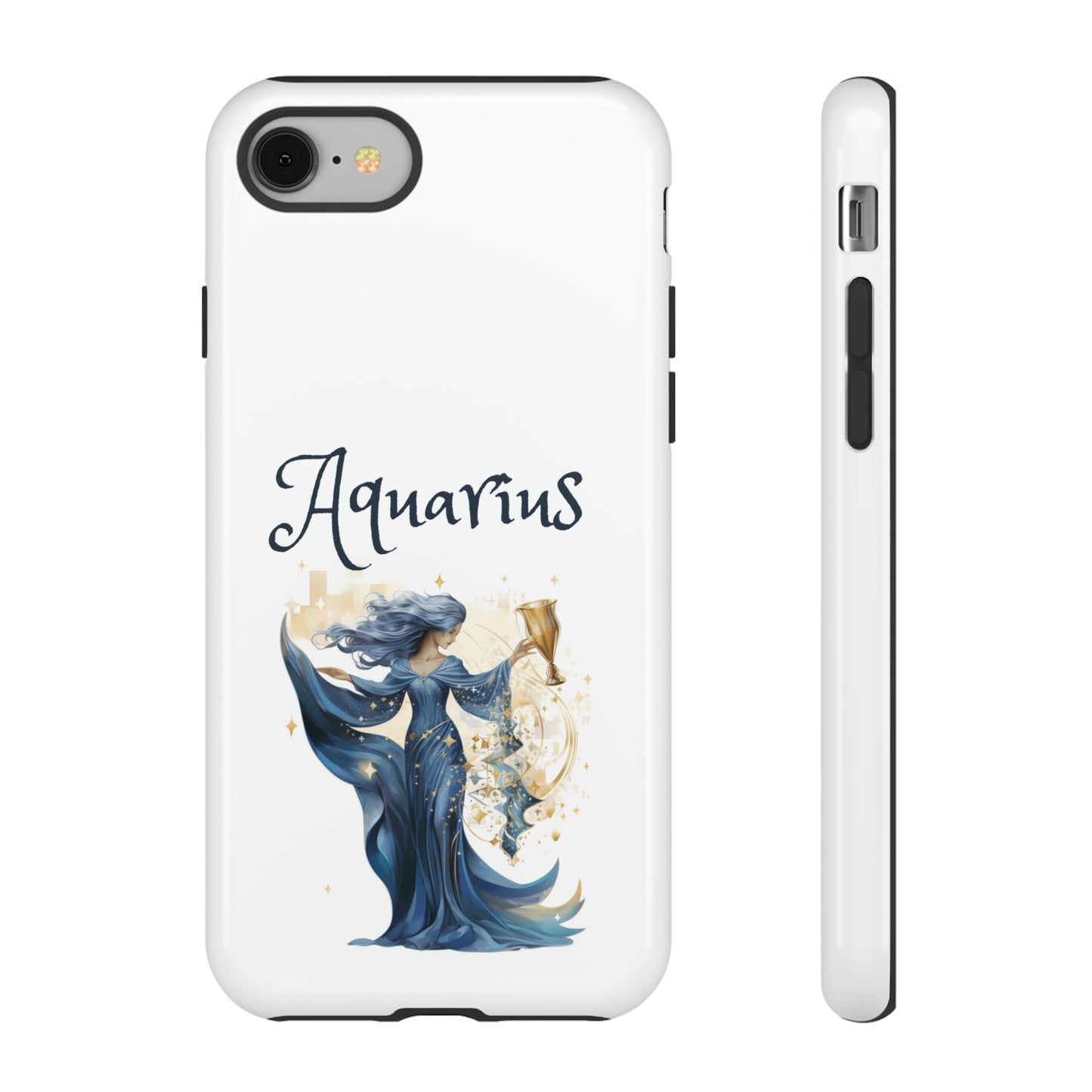 Aquarius Zodiac Horoscope Phone Case