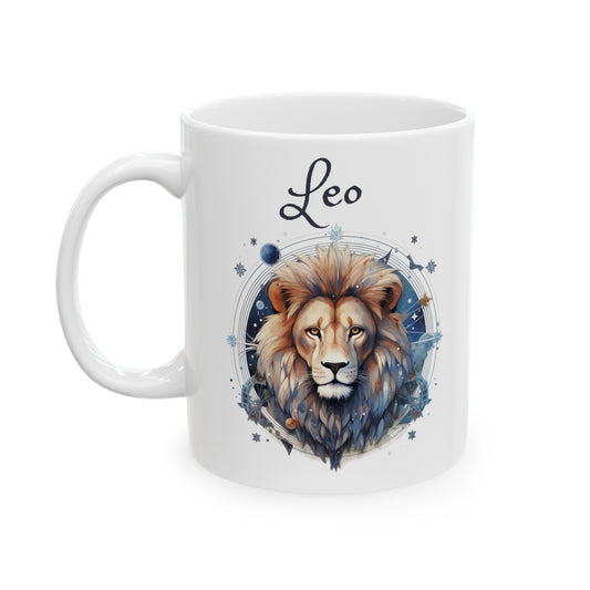 Leo Zodiac Sign Horoscope Mug