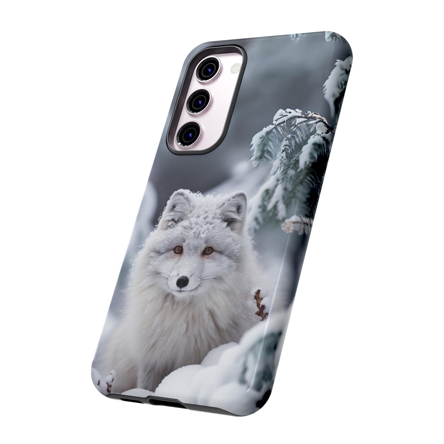 Arctic Fox Winter Phone Case