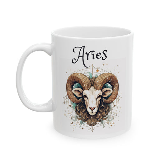 Aries Zodiac Horoscope Mug