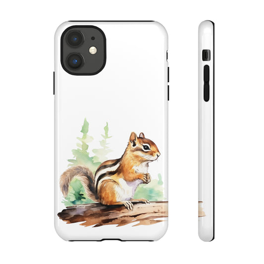 Chipmunk Watercolor Style Phone Case