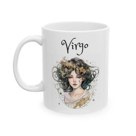 Virgo Zodiac Sign Horoscope Mug