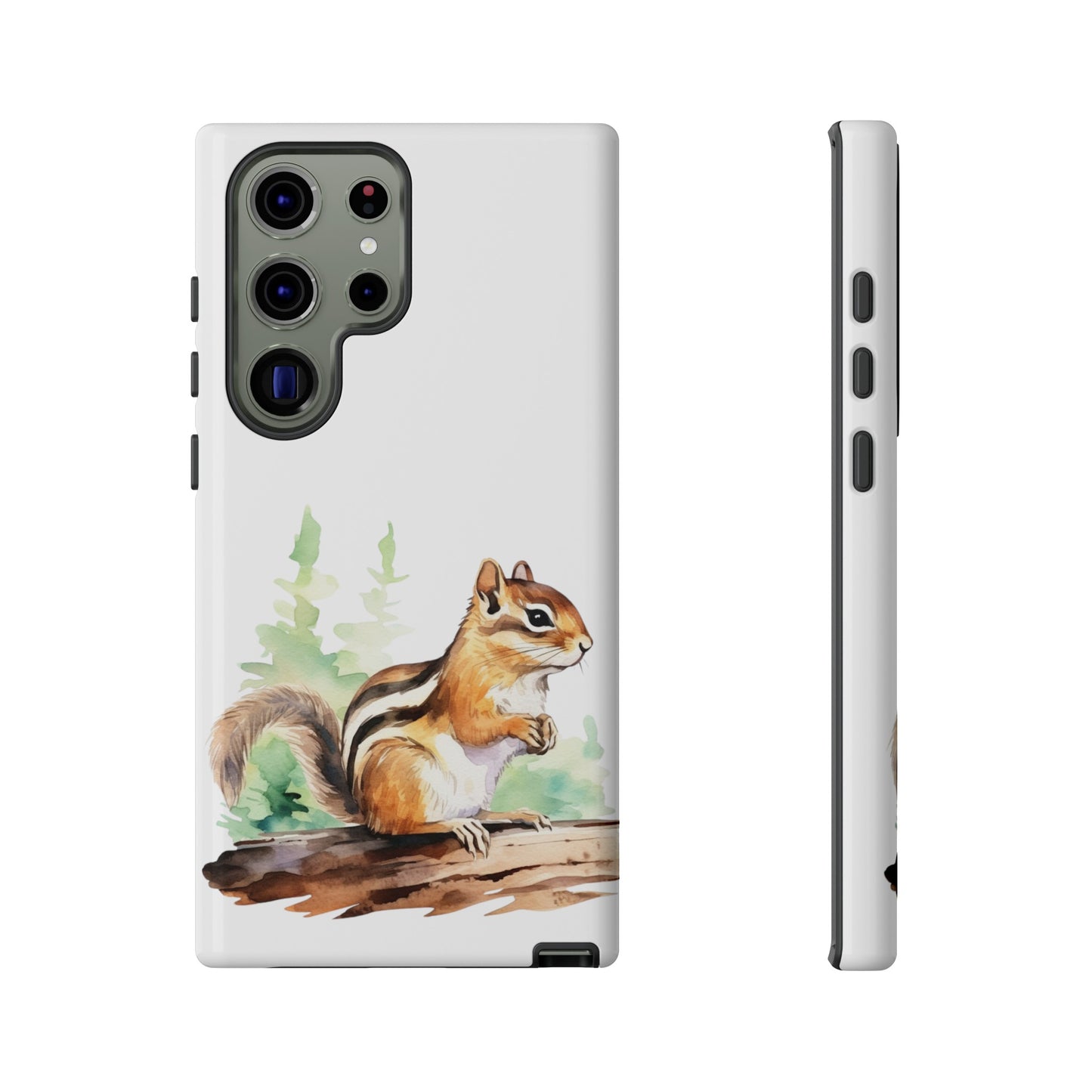 Chipmunk Watercolor Style Phone Case