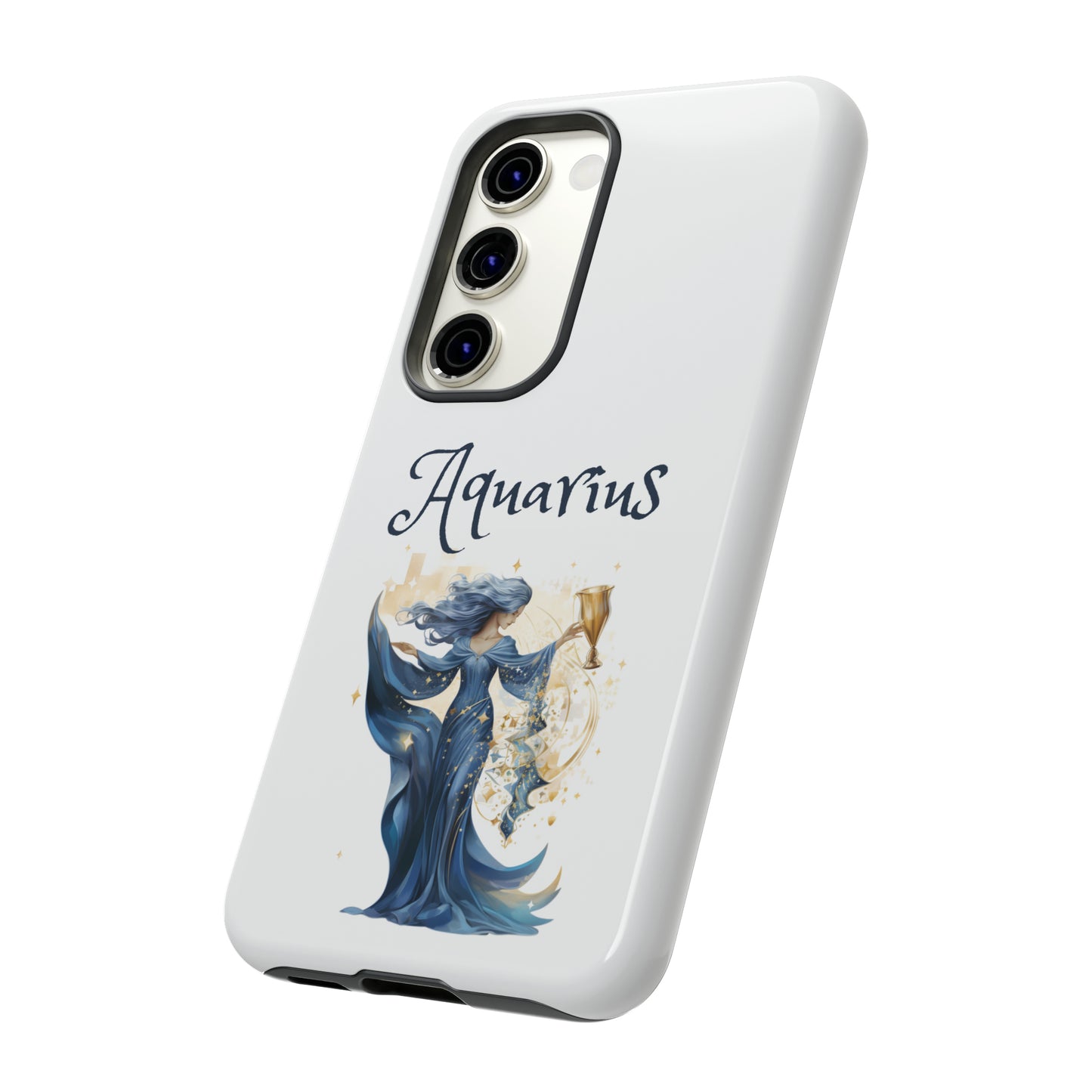 Aquarius Zodiac Horoscope Phone Case