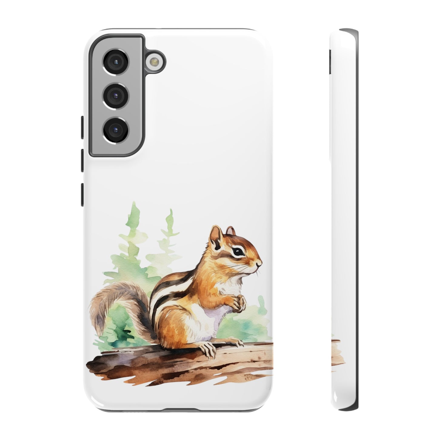 Chipmunk Watercolor Style Phone Case