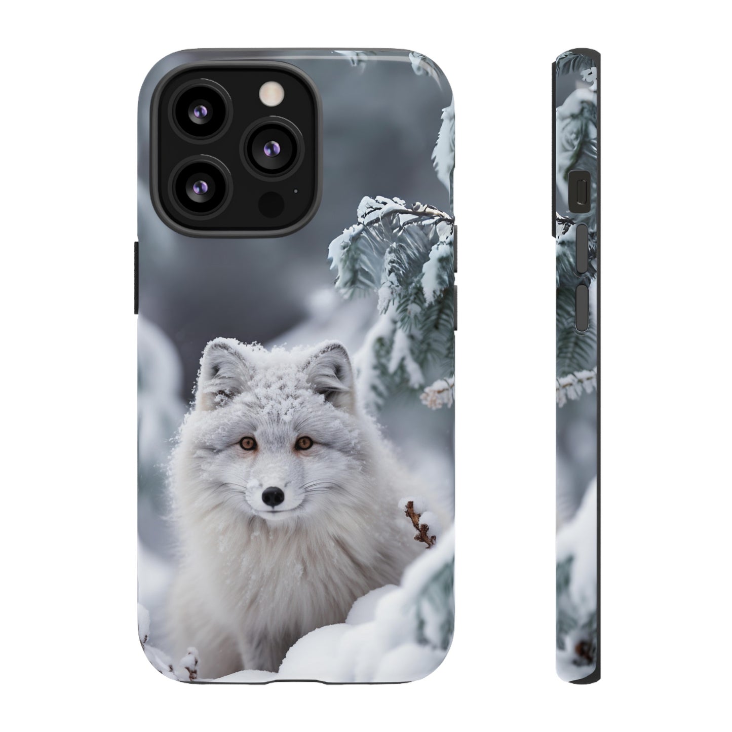 Arctic Fox Winter Phone Case