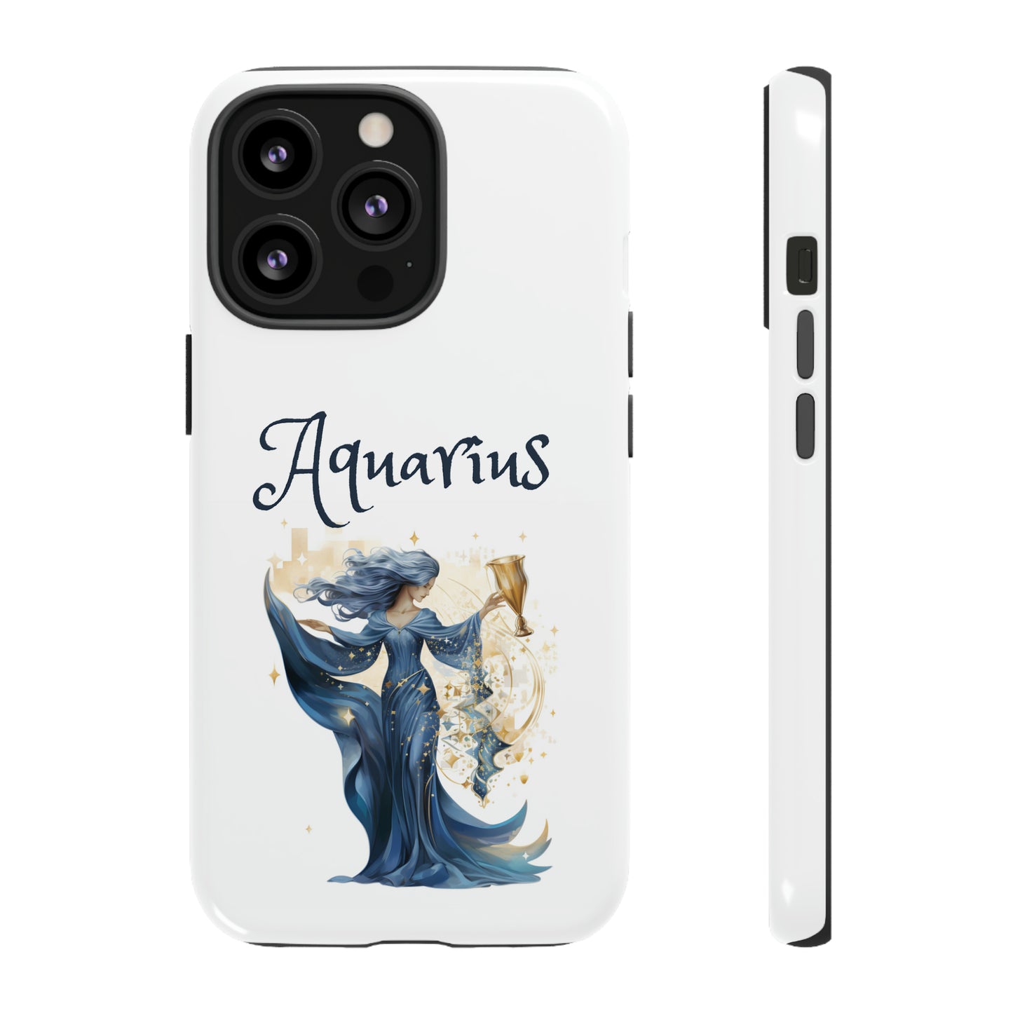 Aquarius Zodiac Horoscope Phone Case