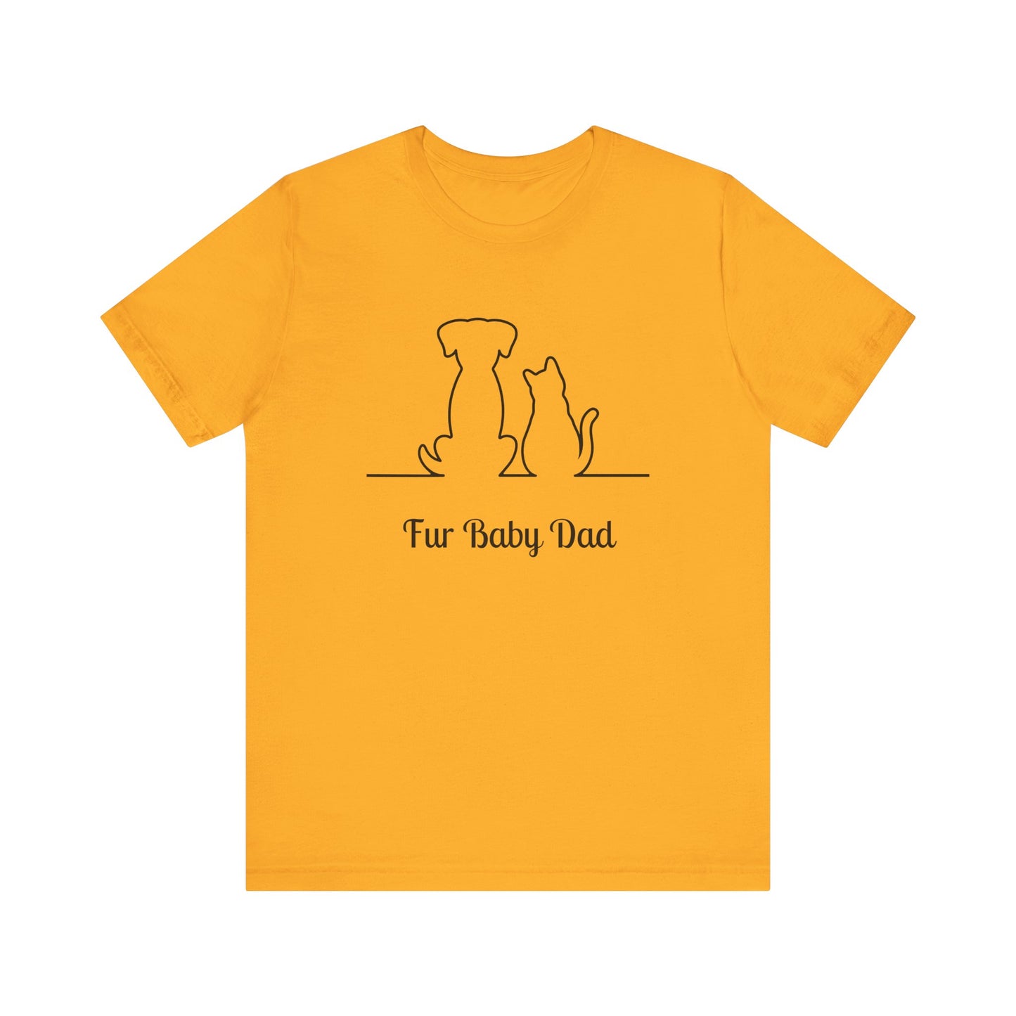 Fur Baby Dad Short Sleeve Tee