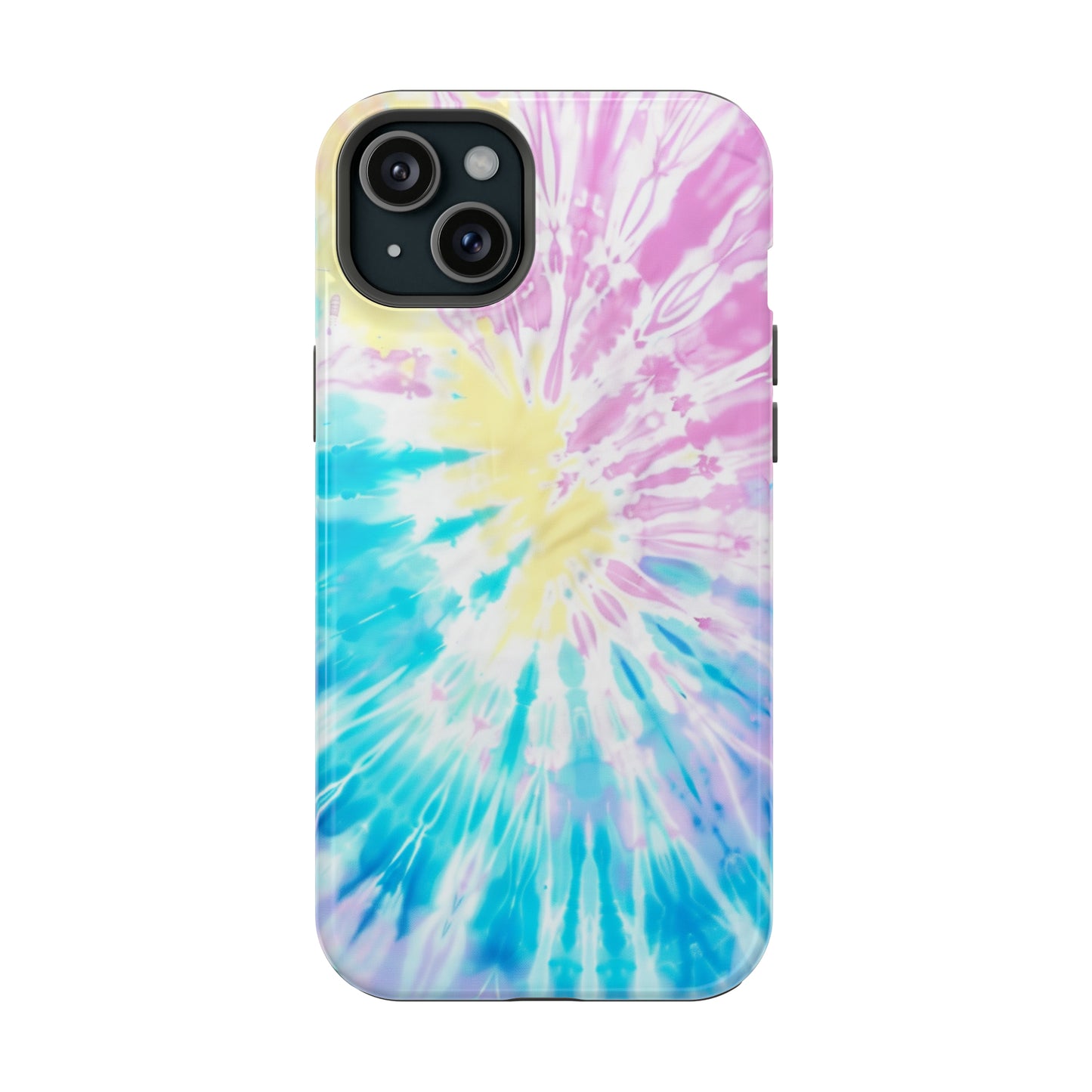 Pastel Color Tie Dye Impact Resistant Phone Case