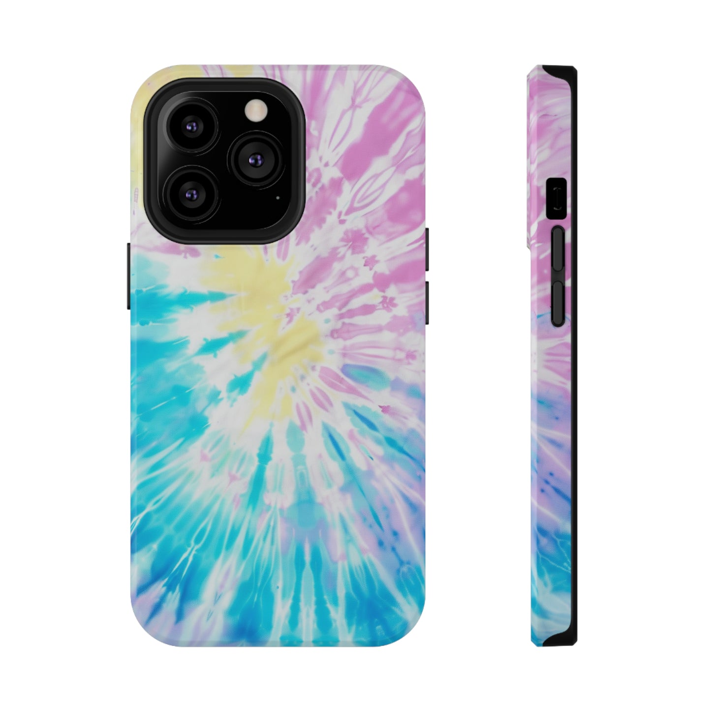 Pastel Color Tie Dye Impact Resistant Phone Case