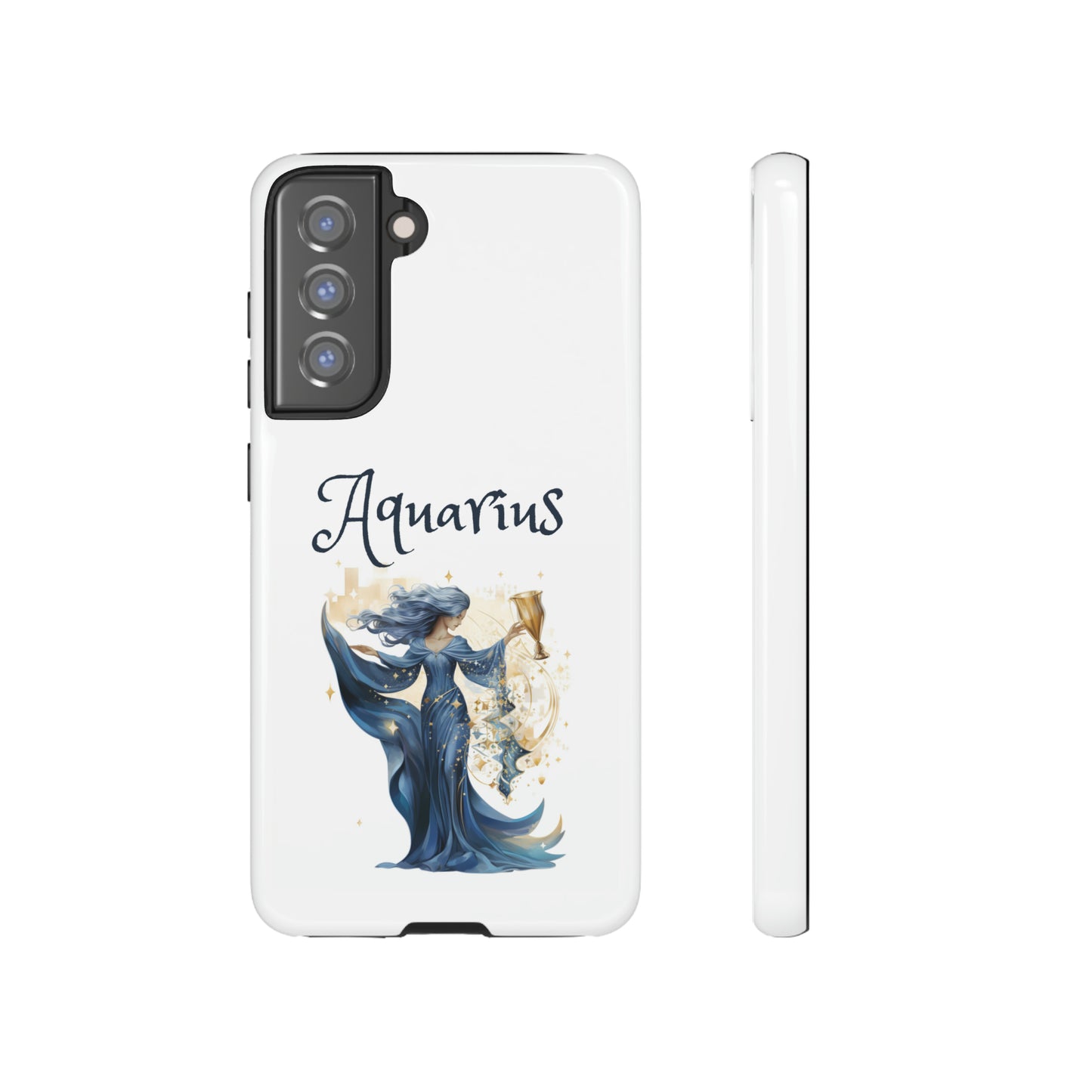 Aquarius Zodiac Horoscope Phone Case