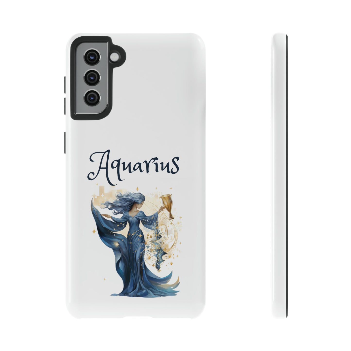 Aquarius Zodiac Horoscope Phone Case