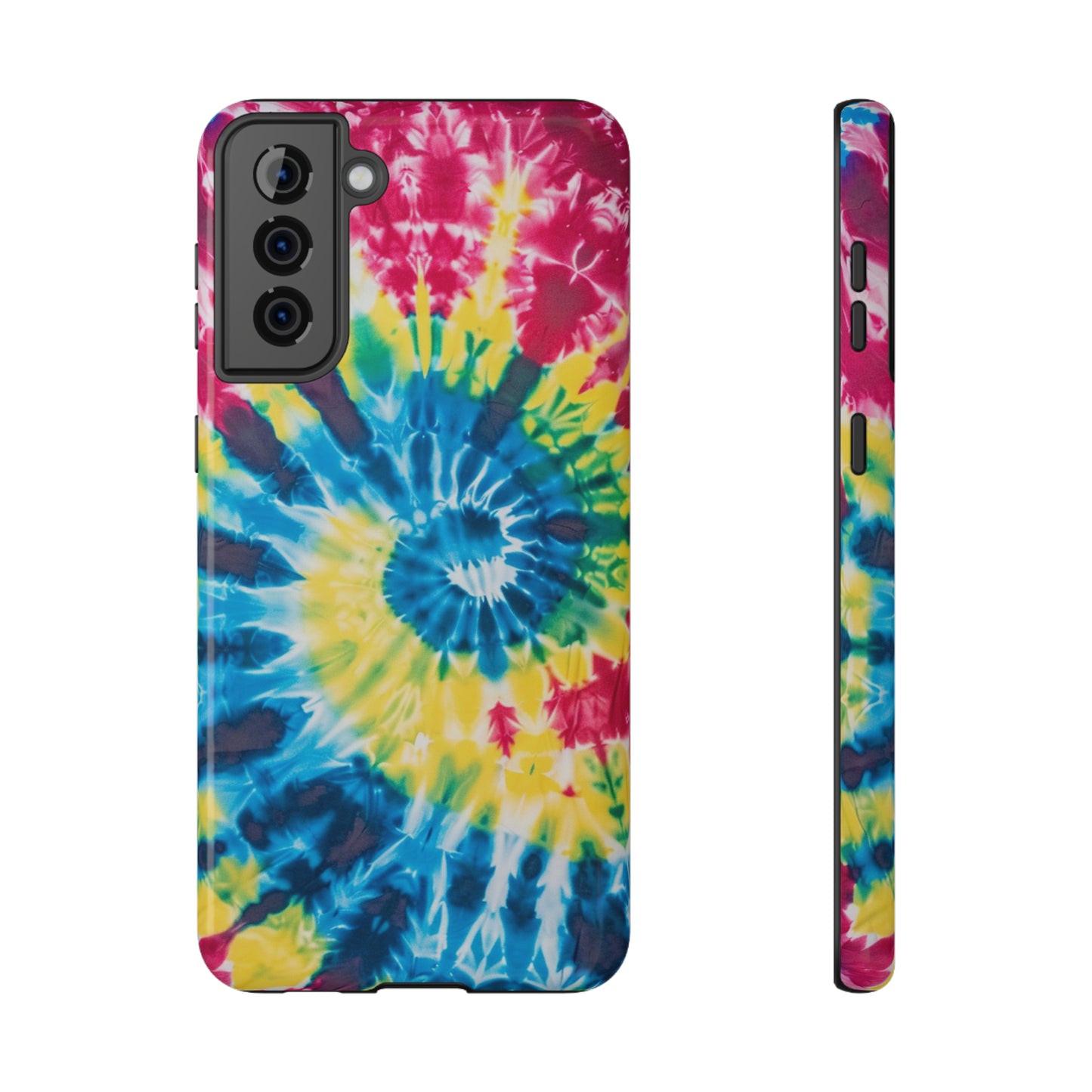 Colorful Tie Dye Impact Resistant Phone Case