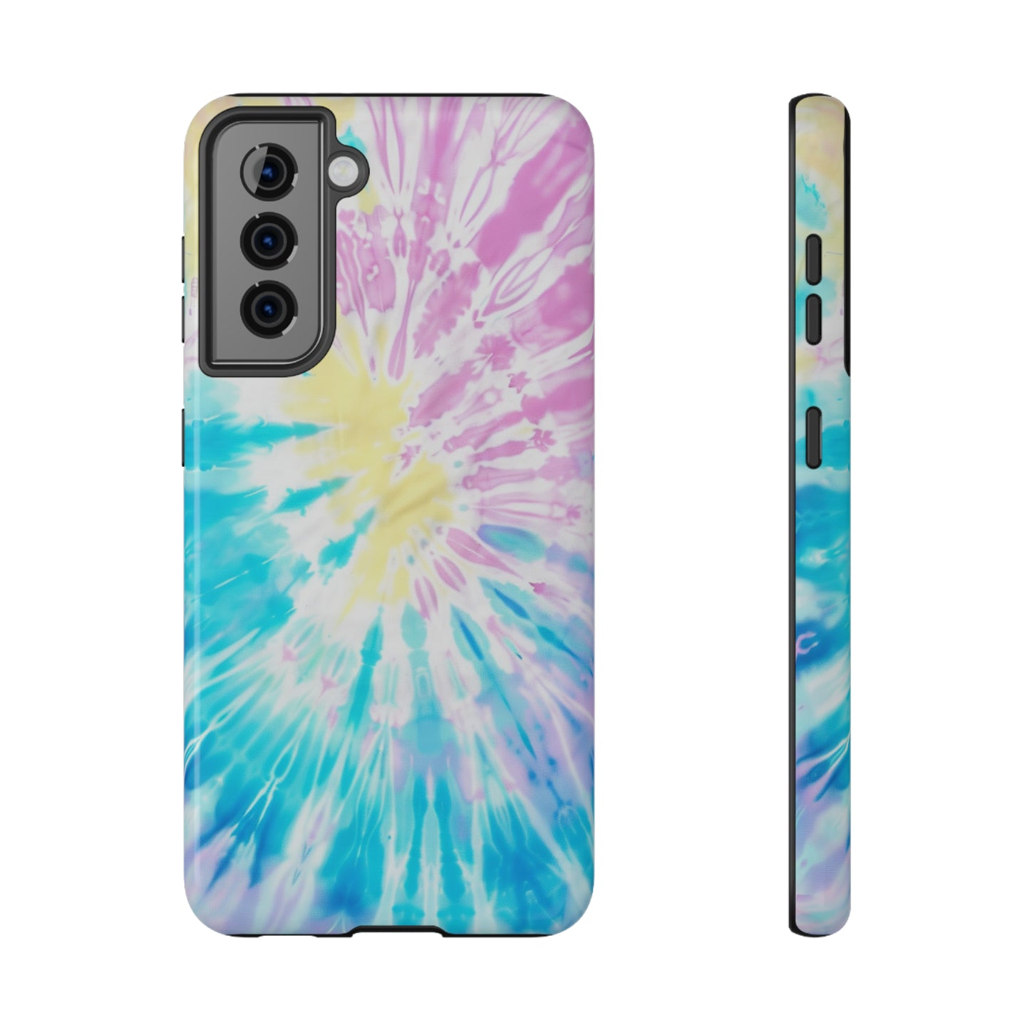 Pastel Color Tie Dye Impact Resistant Phone Case