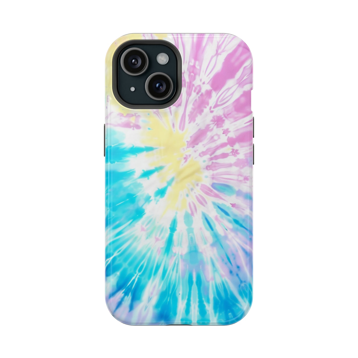 Pastel Color Tie Dye Impact Resistant Phone Case