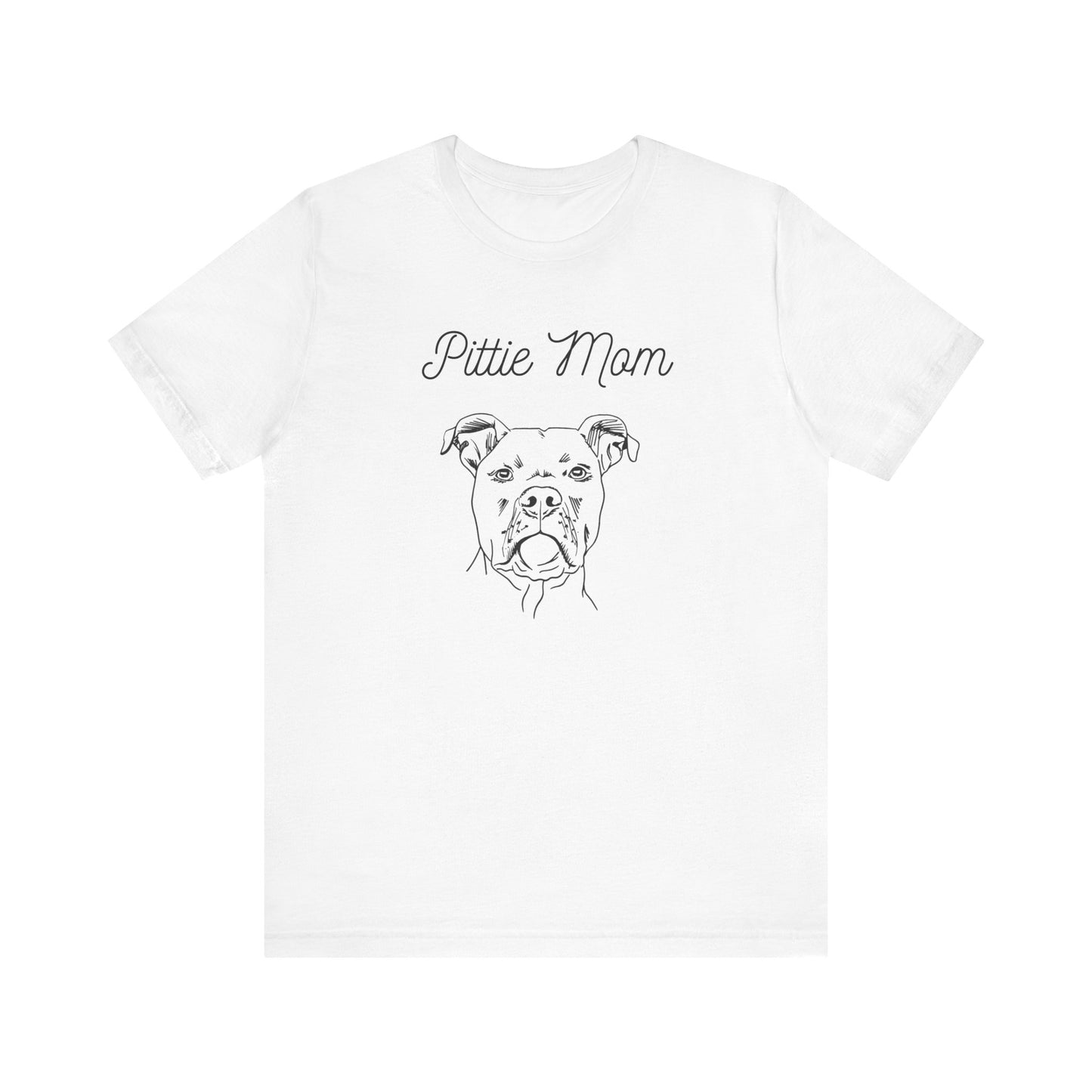 Pittie Mom Short Sleeve Tee