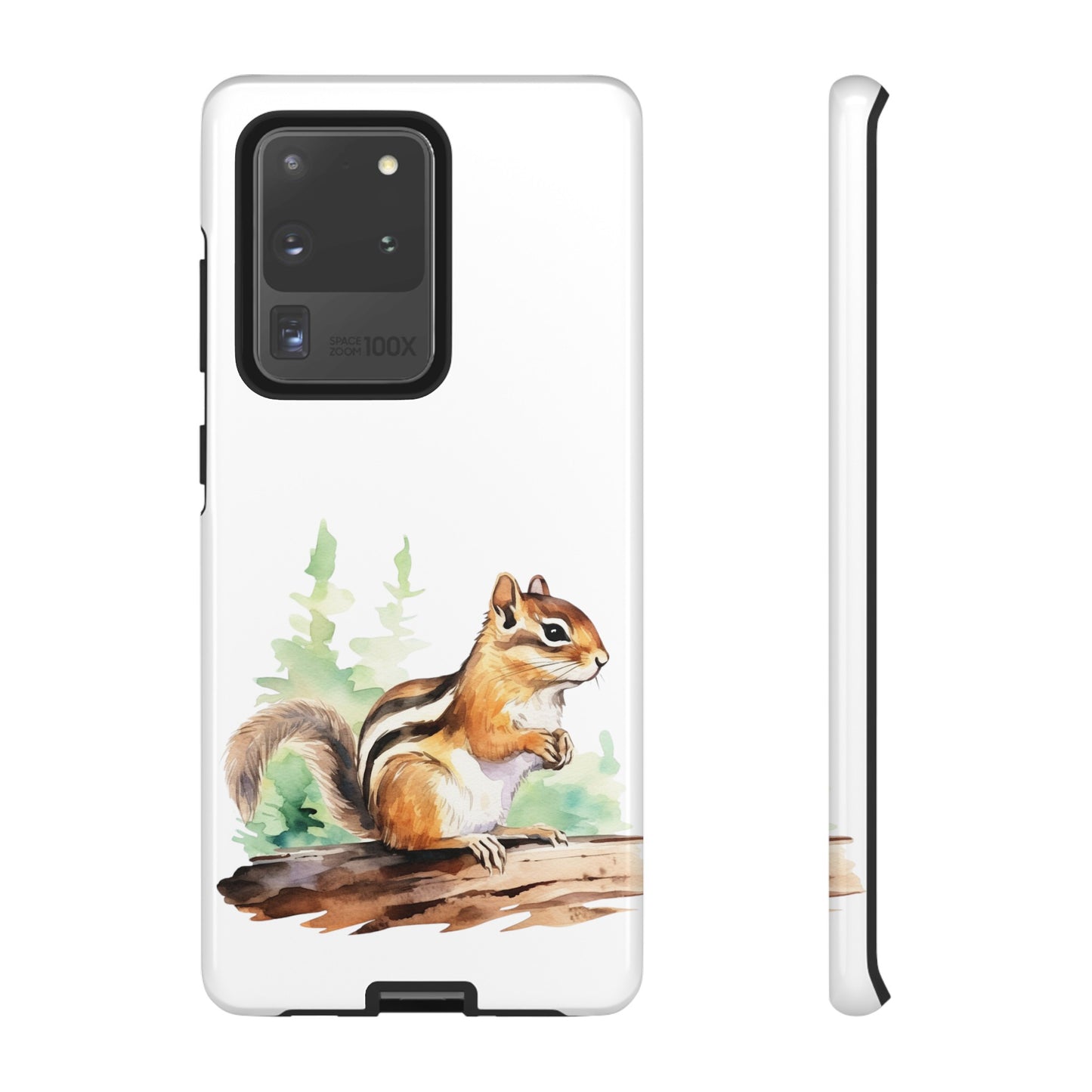 Chipmunk Watercolor Style Phone Case