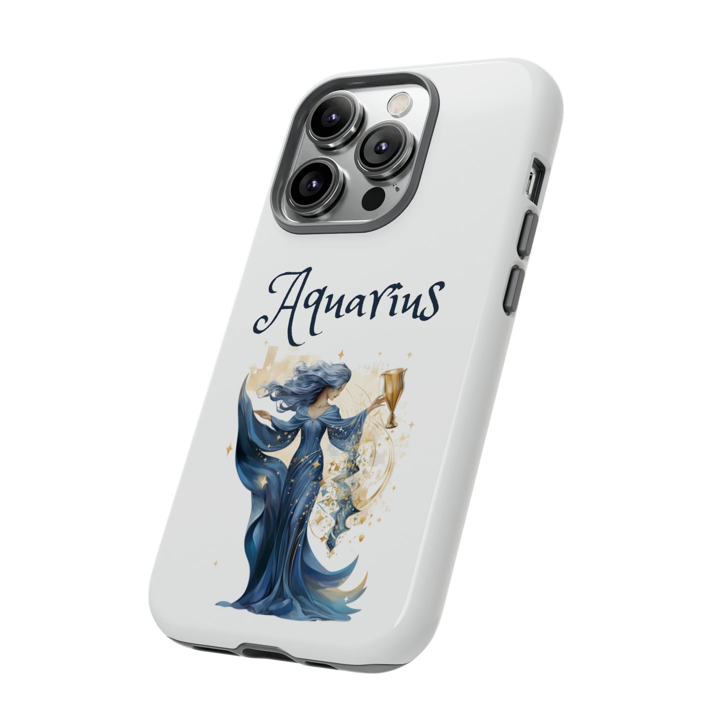 Aquarius Zodiac Horoscope Phone Case