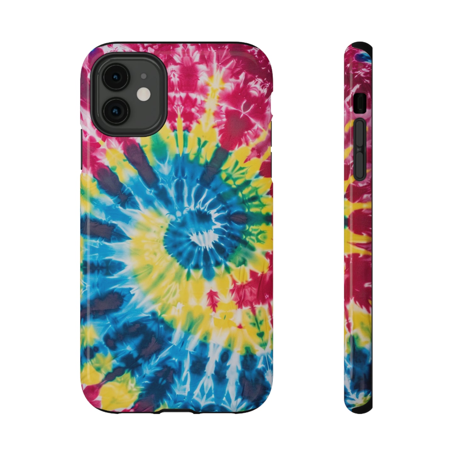 Colorful Tie Dye Impact Resistant Phone Case