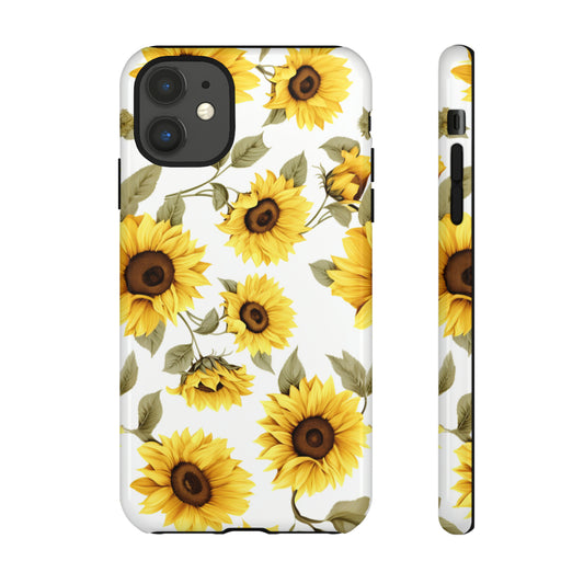 Sunflower Pattern Phone Case