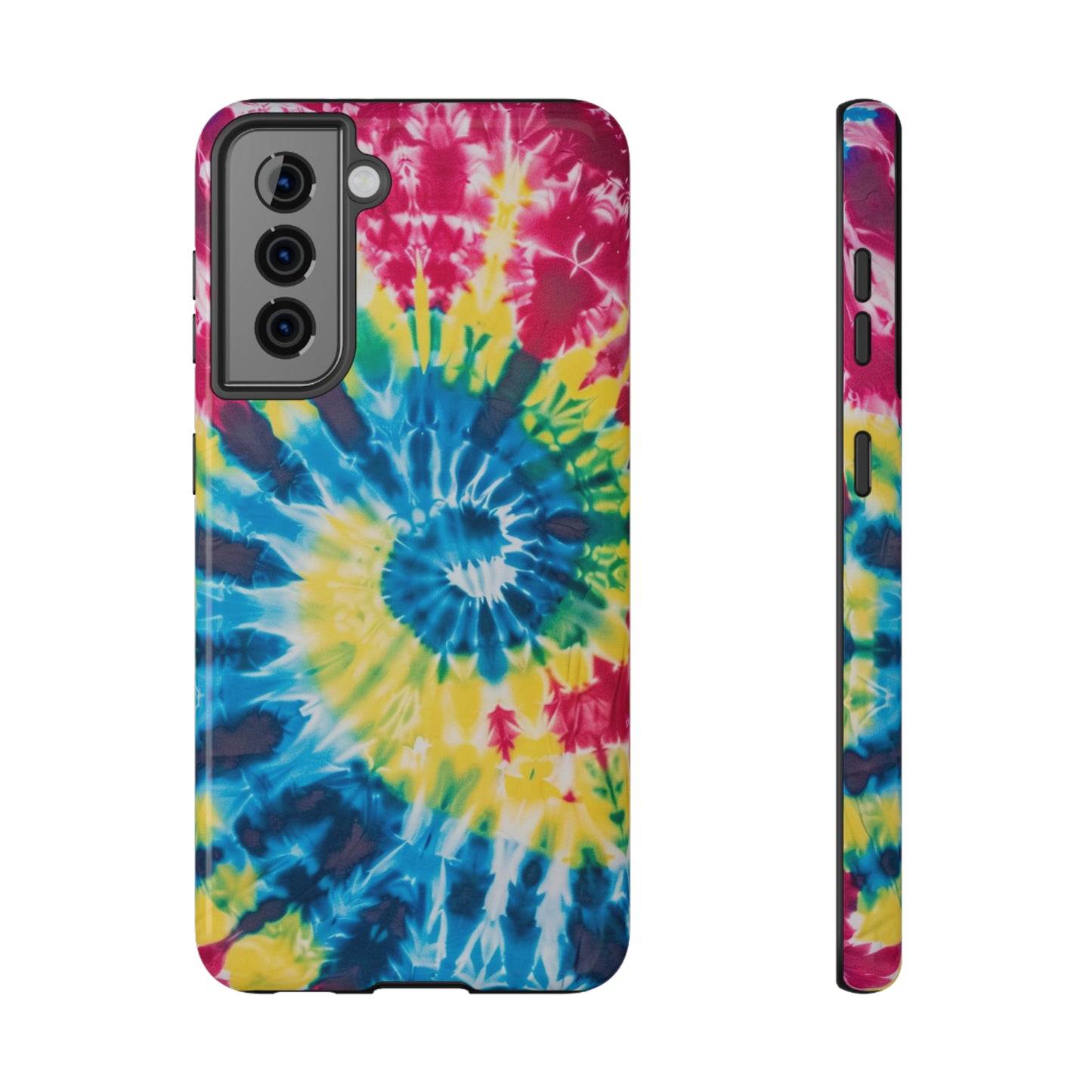 Colorful Tie Dye Impact Resistant Phone Case