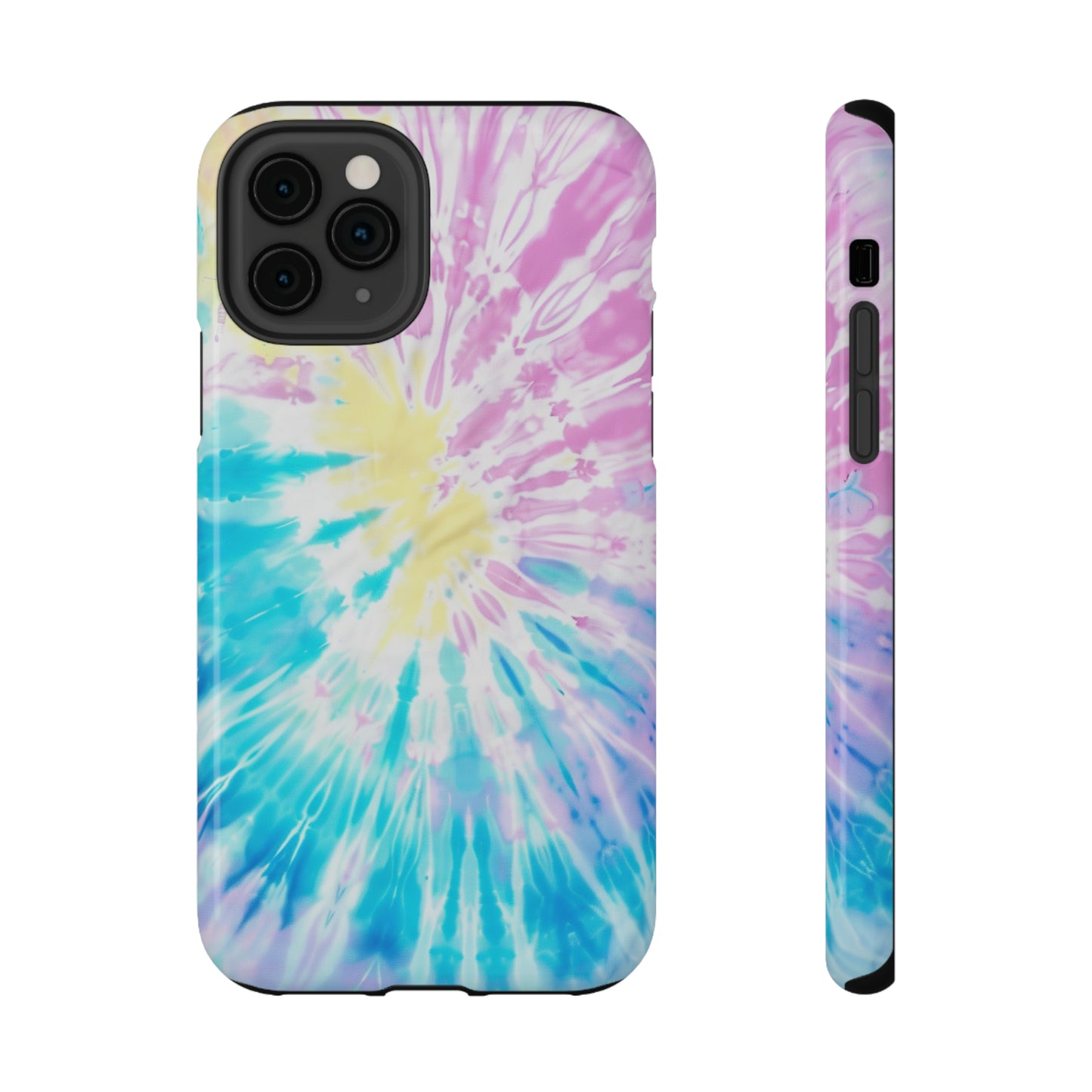 Pastel Color Tie Dye Impact Resistant Phone Case