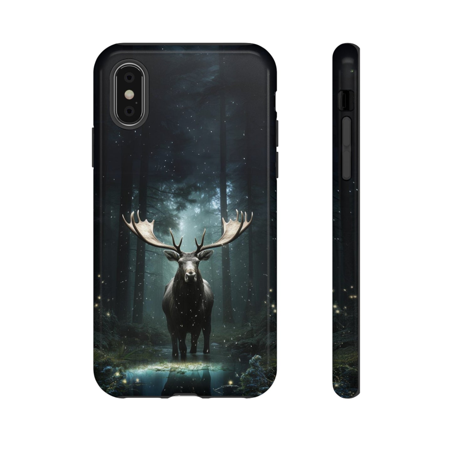 Magical Night Moose Phone Case