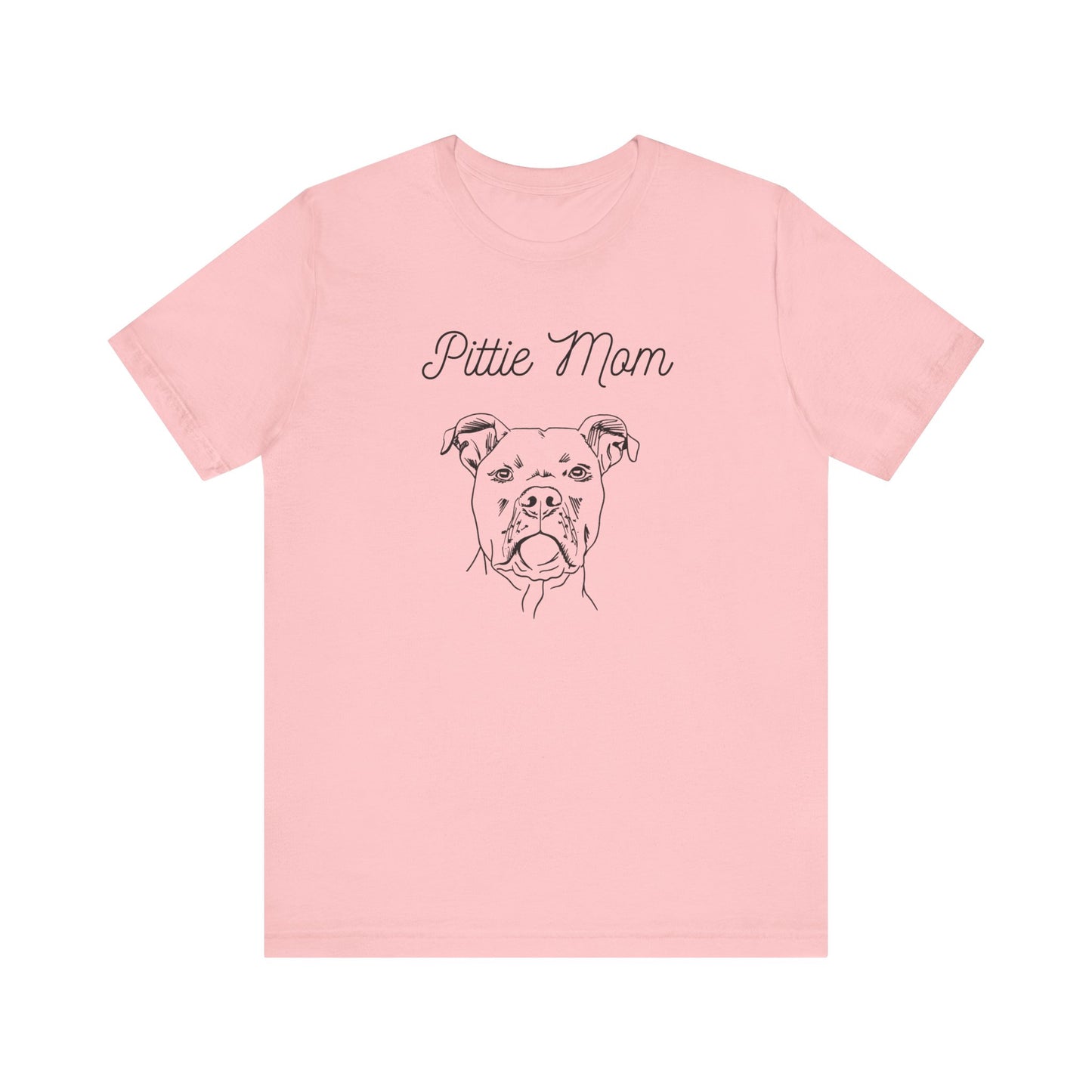 Pittie Mom Short Sleeve Tee