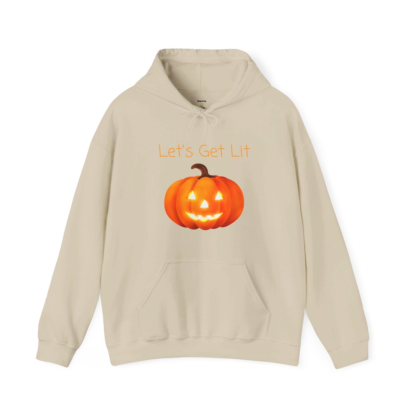 Let's Get Lit Pumpkin Hoodie