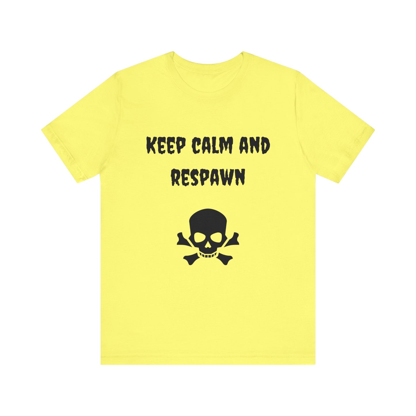 Keep Calm and Respawn Gaming T-shirt