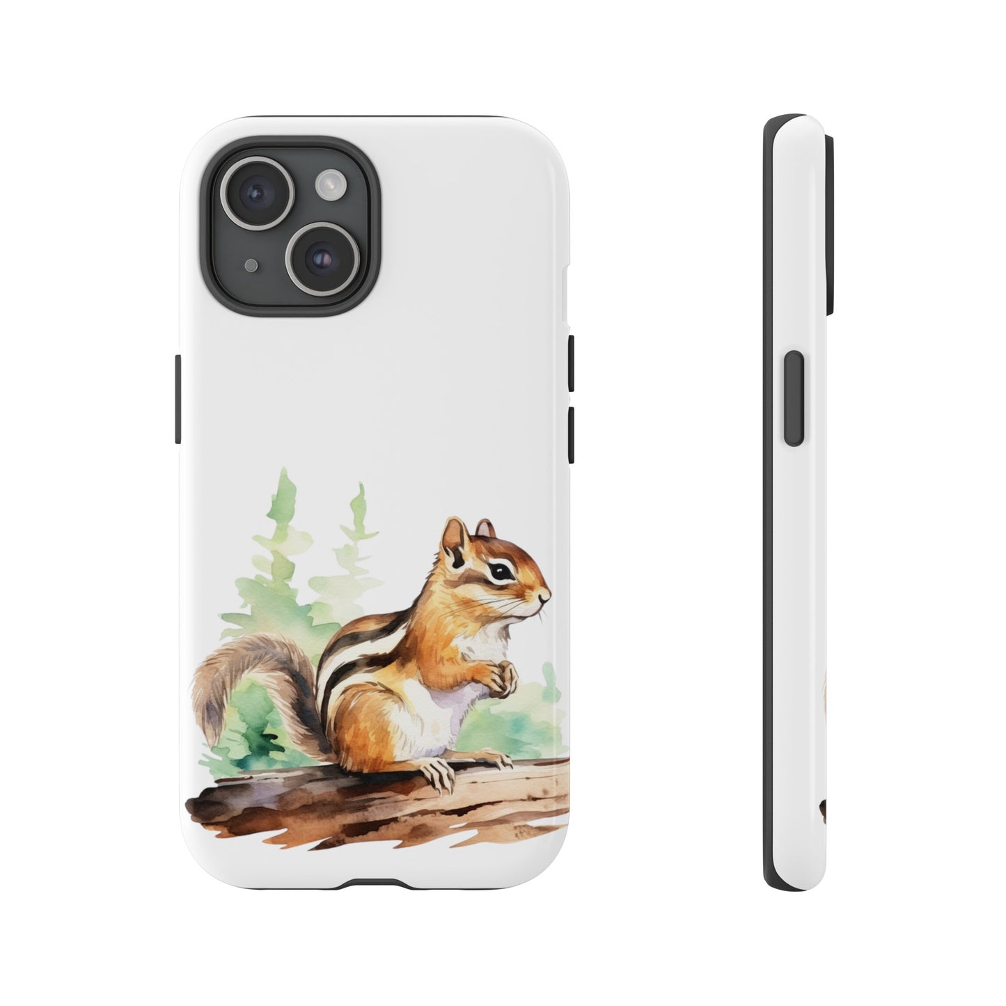 Chipmunk Watercolor Style Phone Case