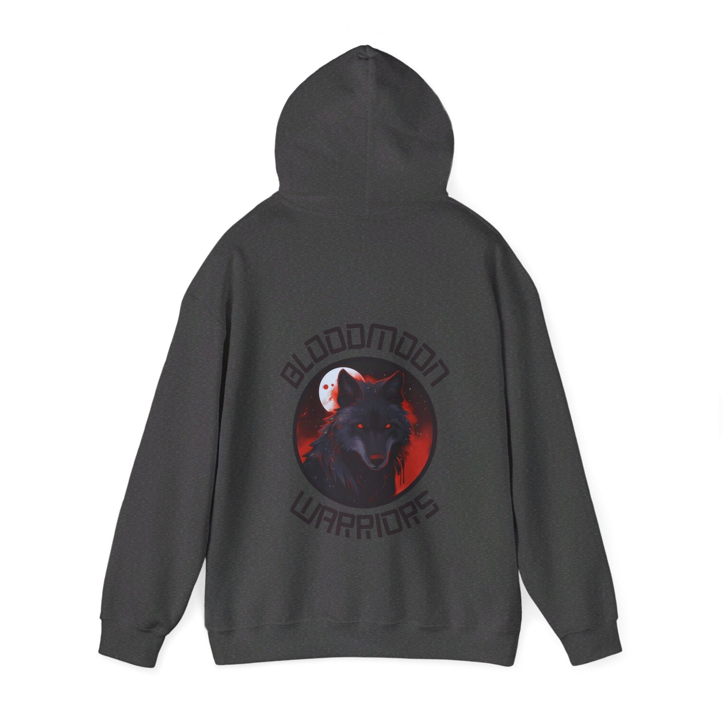 Bloodmoon Warriors hoodie back logo only