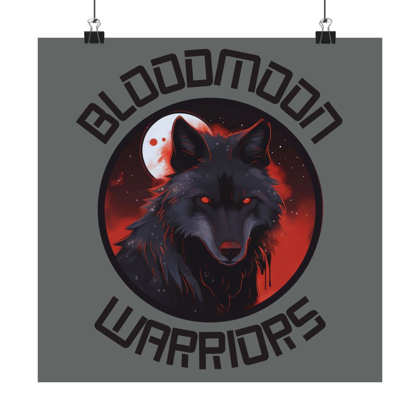 Bloodmoon Warriors Poster