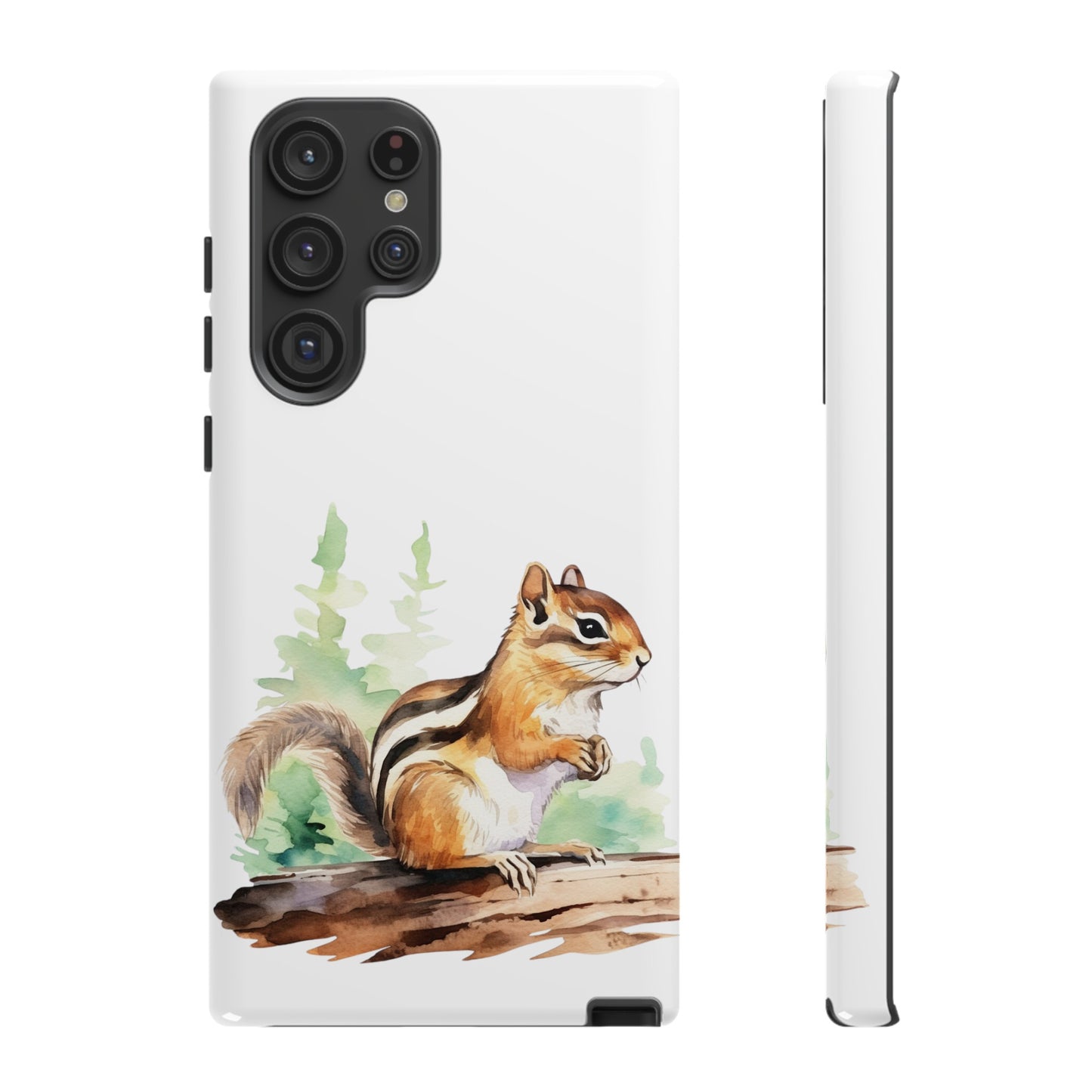 Chipmunk Watercolor Style Phone Case