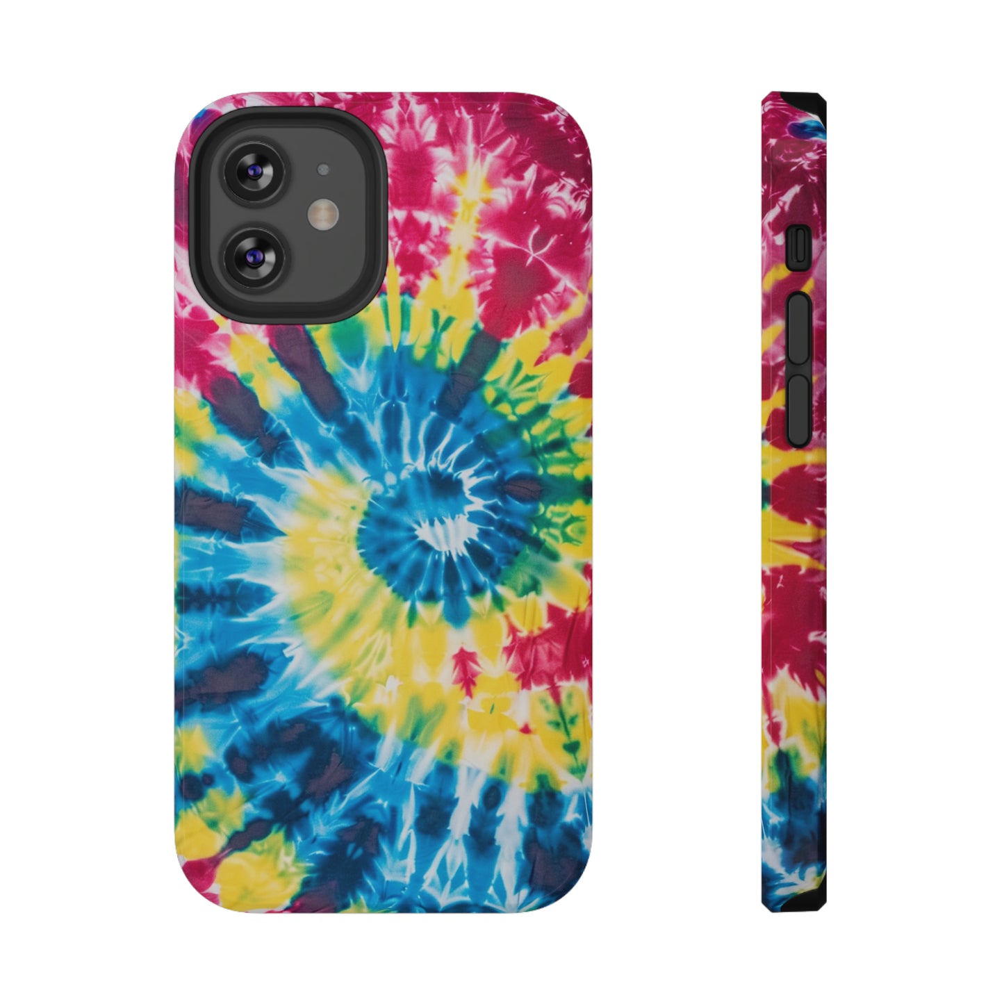 Colorful Tie Dye Impact Resistant Phone Case