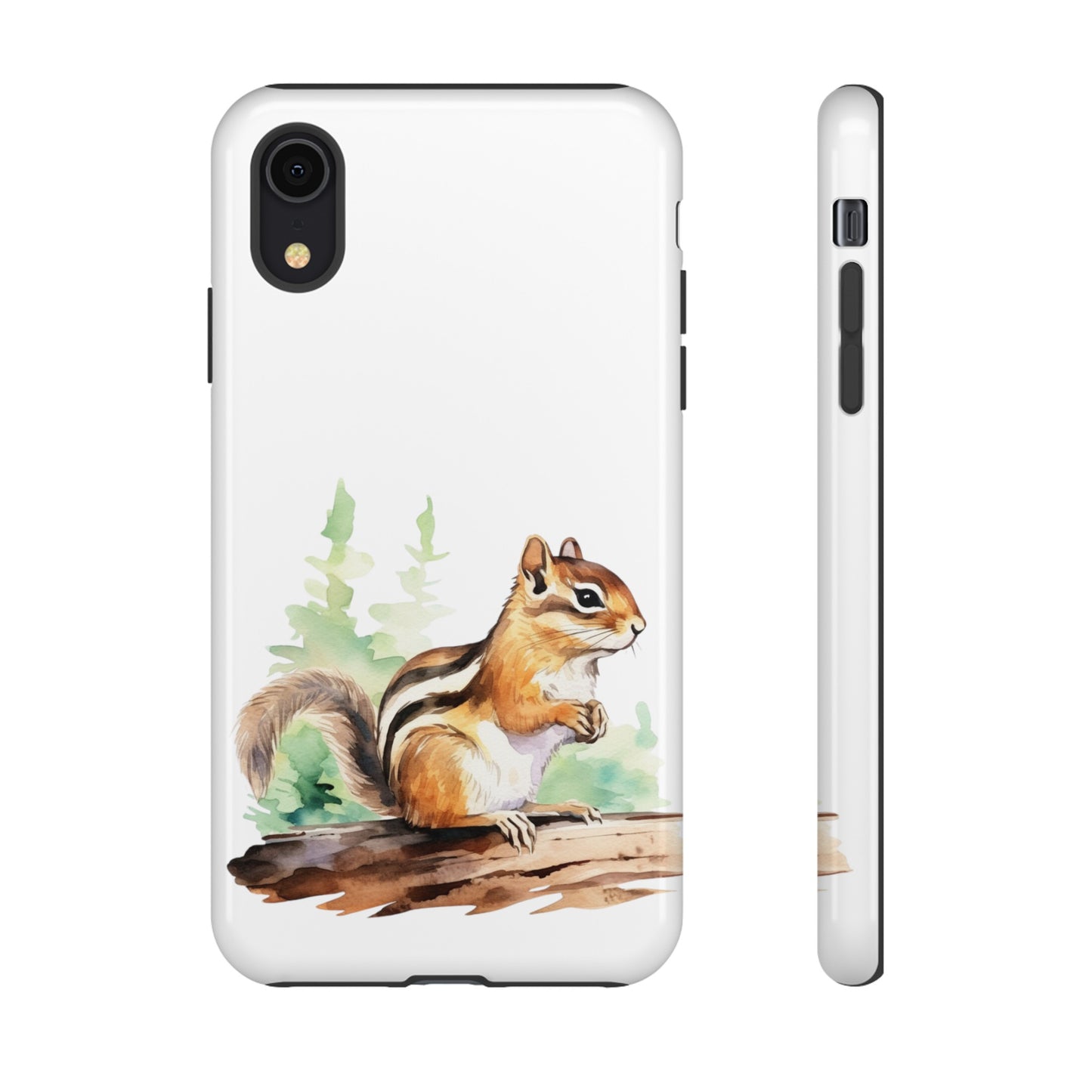 Chipmunk Watercolor Style Phone Case