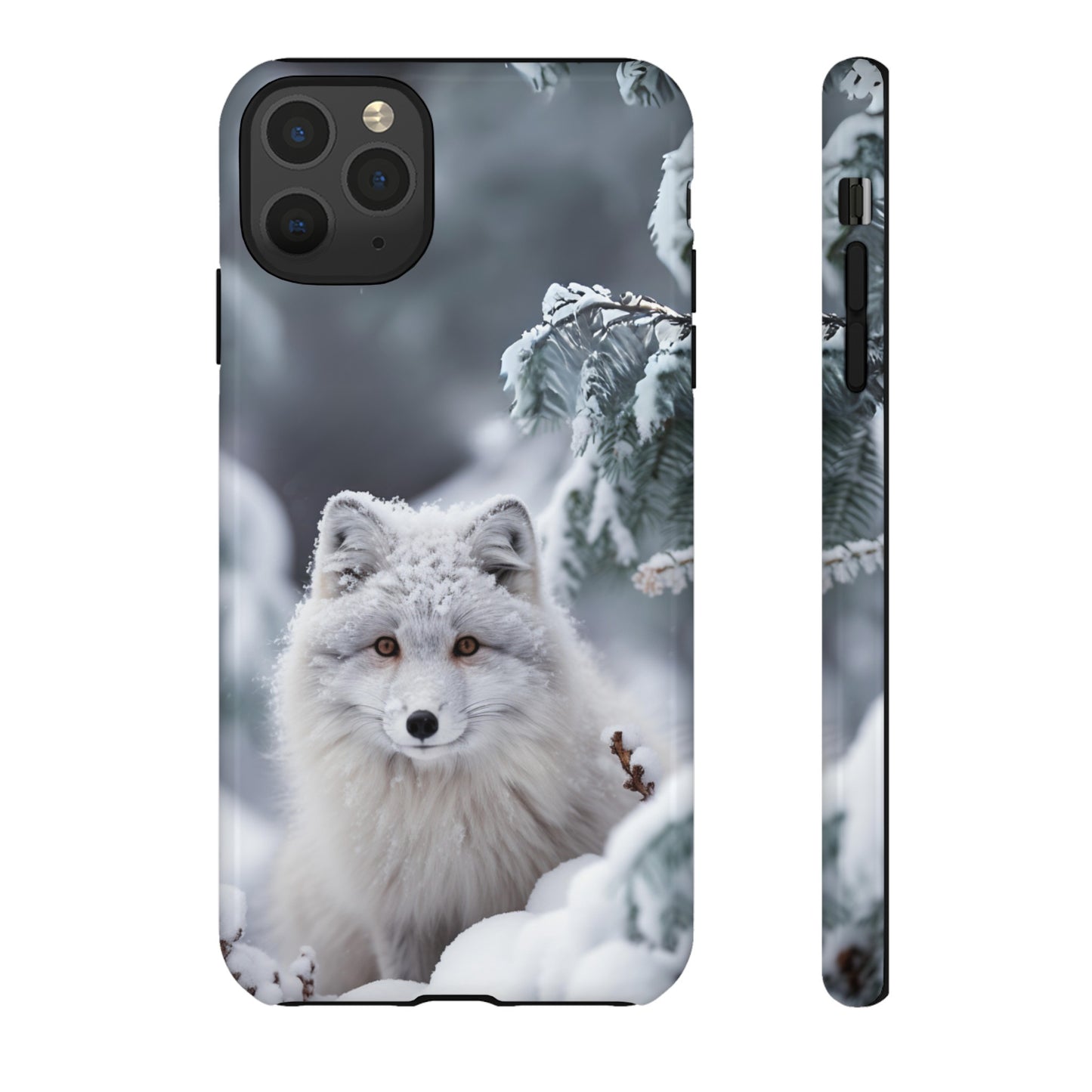 Arctic Fox Winter Phone Case