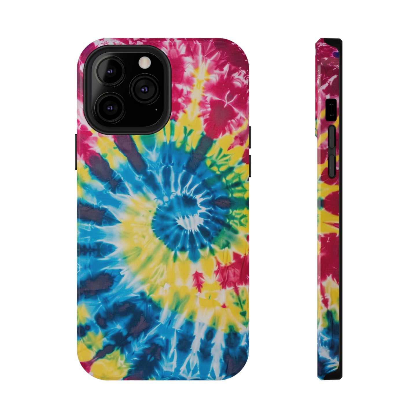 Colorful Tie Dye Impact Resistant Phone Case