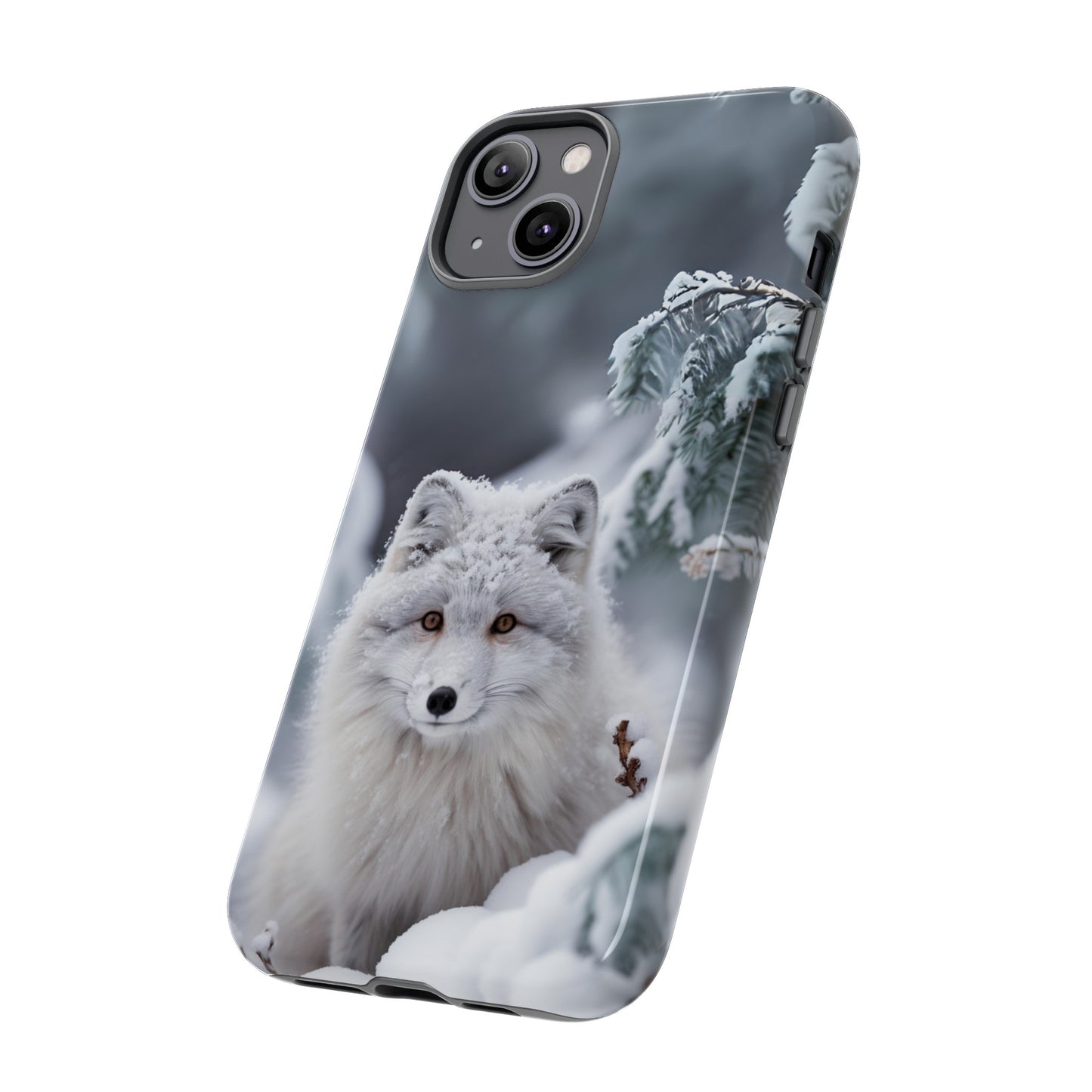 Arctic Fox Winter Phone Case