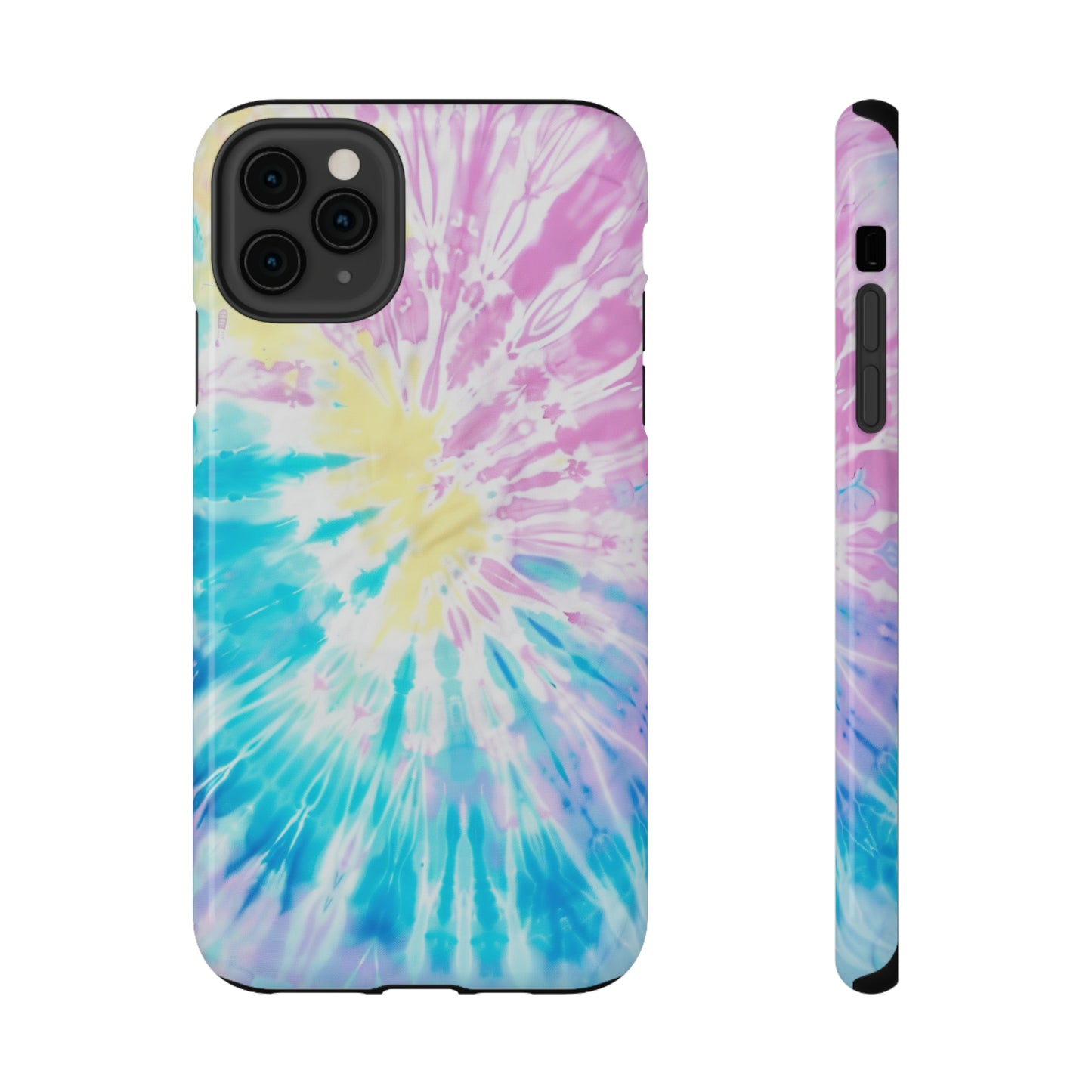 Pastel Color Tie Dye Impact Resistant Phone Case