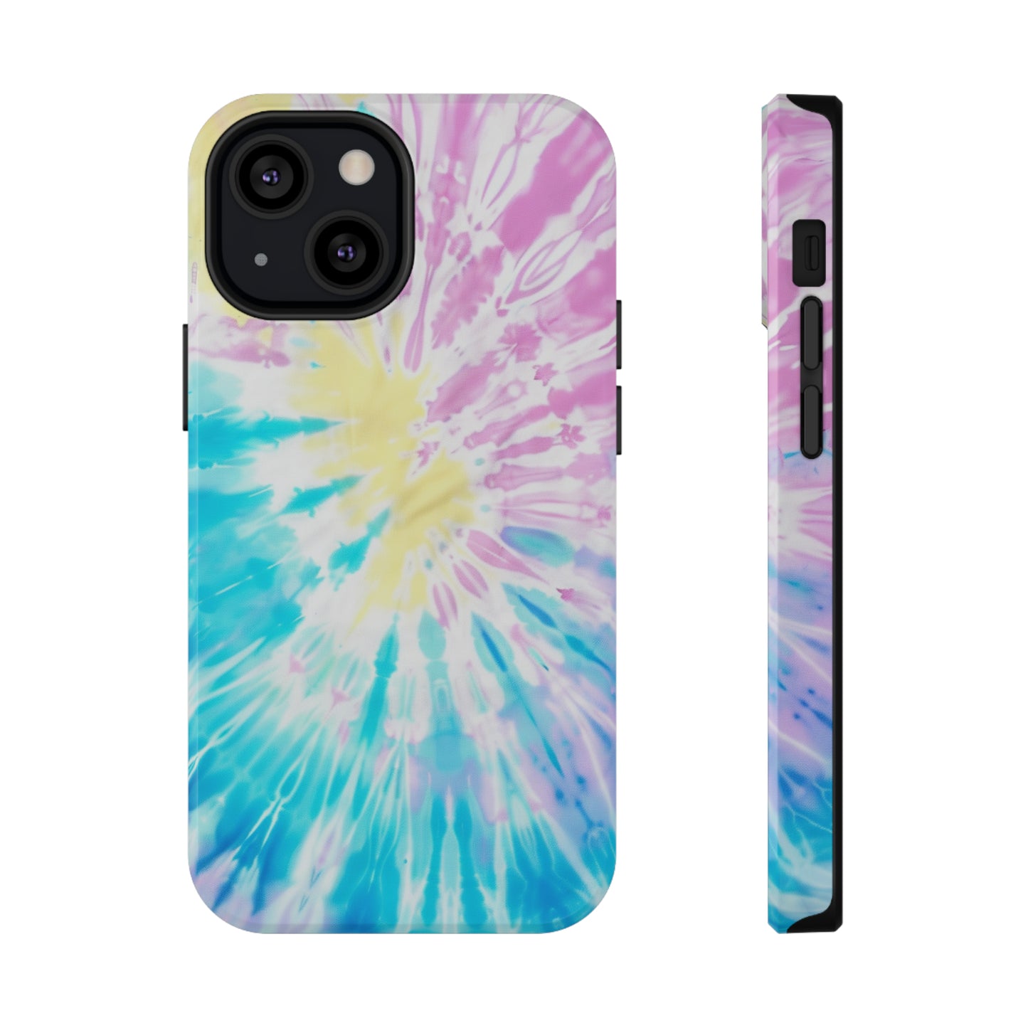 Pastel Color Tie Dye Impact Resistant Phone Case