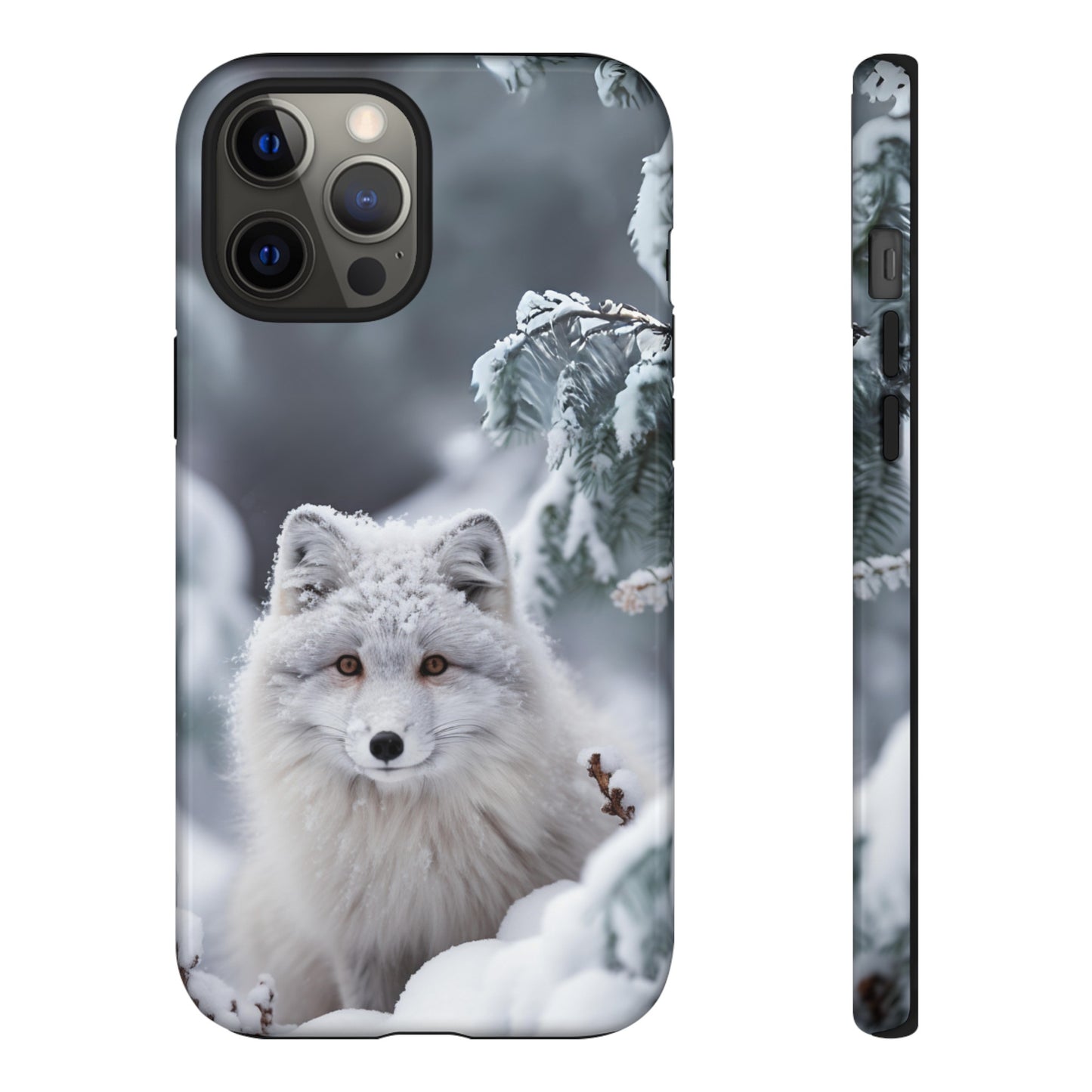 Arctic Fox Winter Phone Case