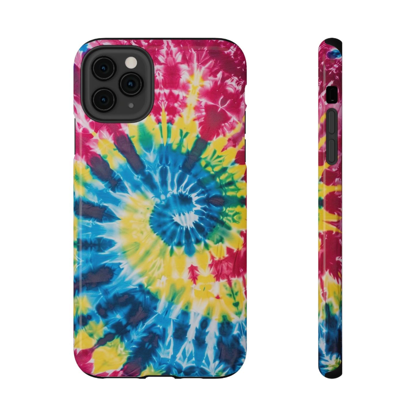 Colorful Tie Dye Impact Resistant Phone Case