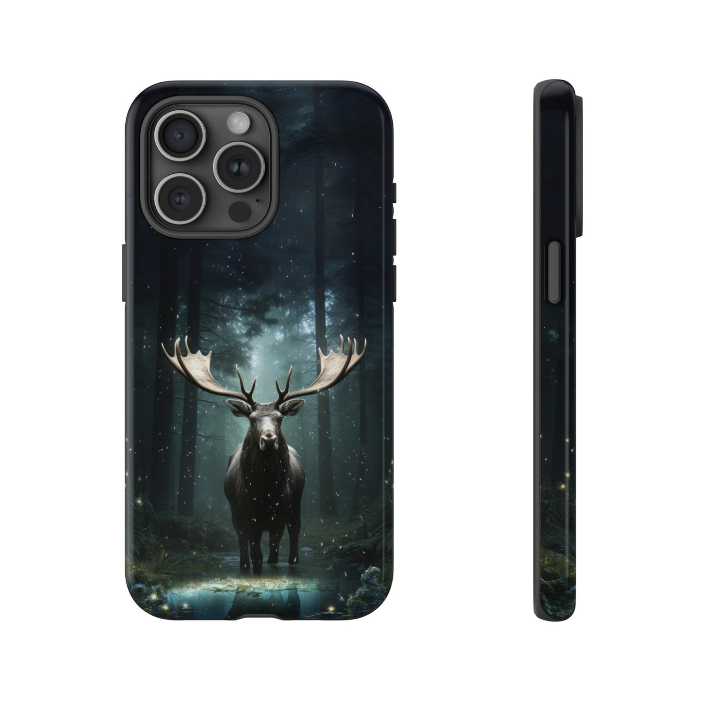 Magical Night Moose Phone Case