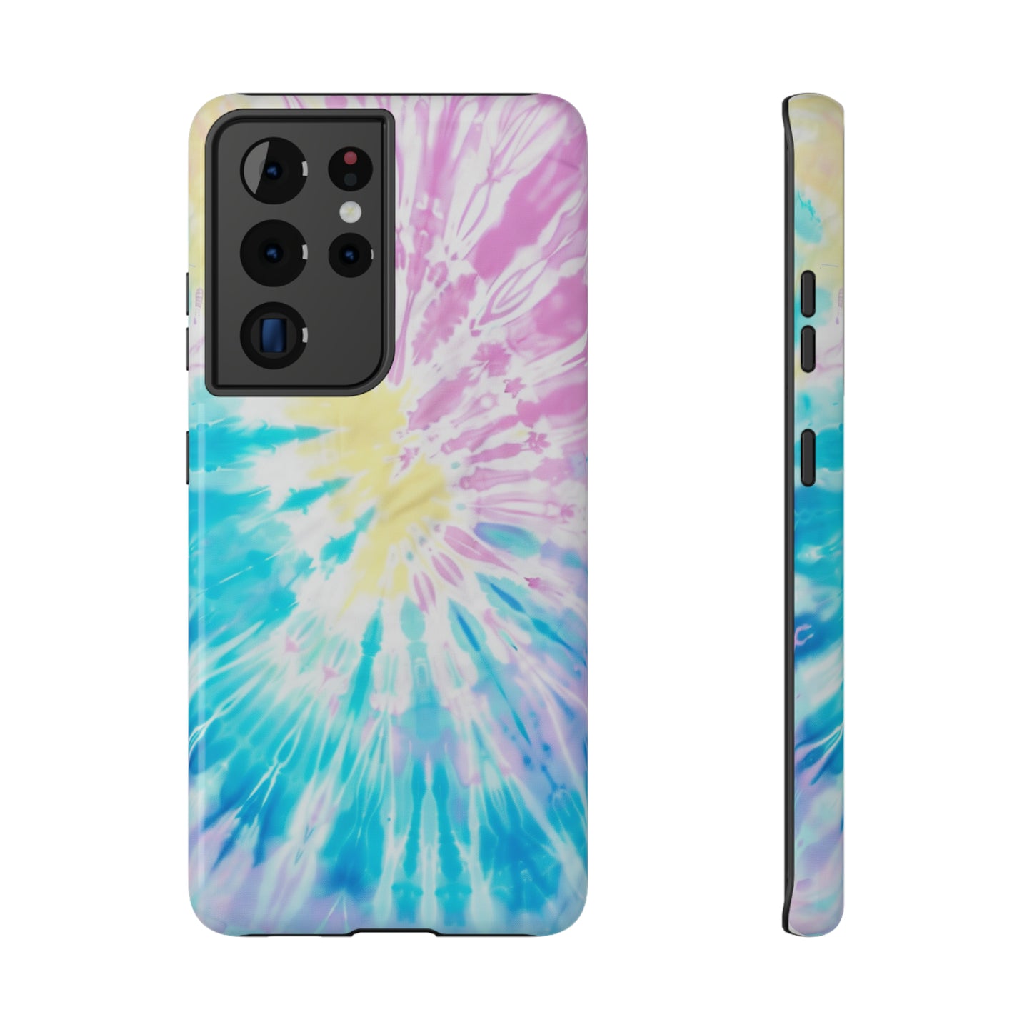 Pastel Color Tie Dye Impact Resistant Phone Case