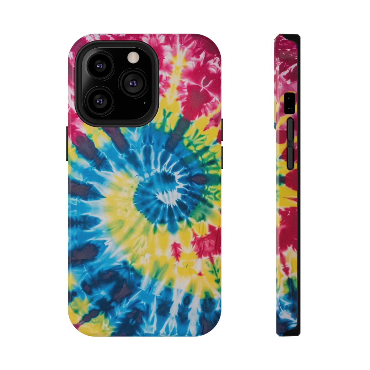 Colorful Tie Dye Impact Resistant Phone Case