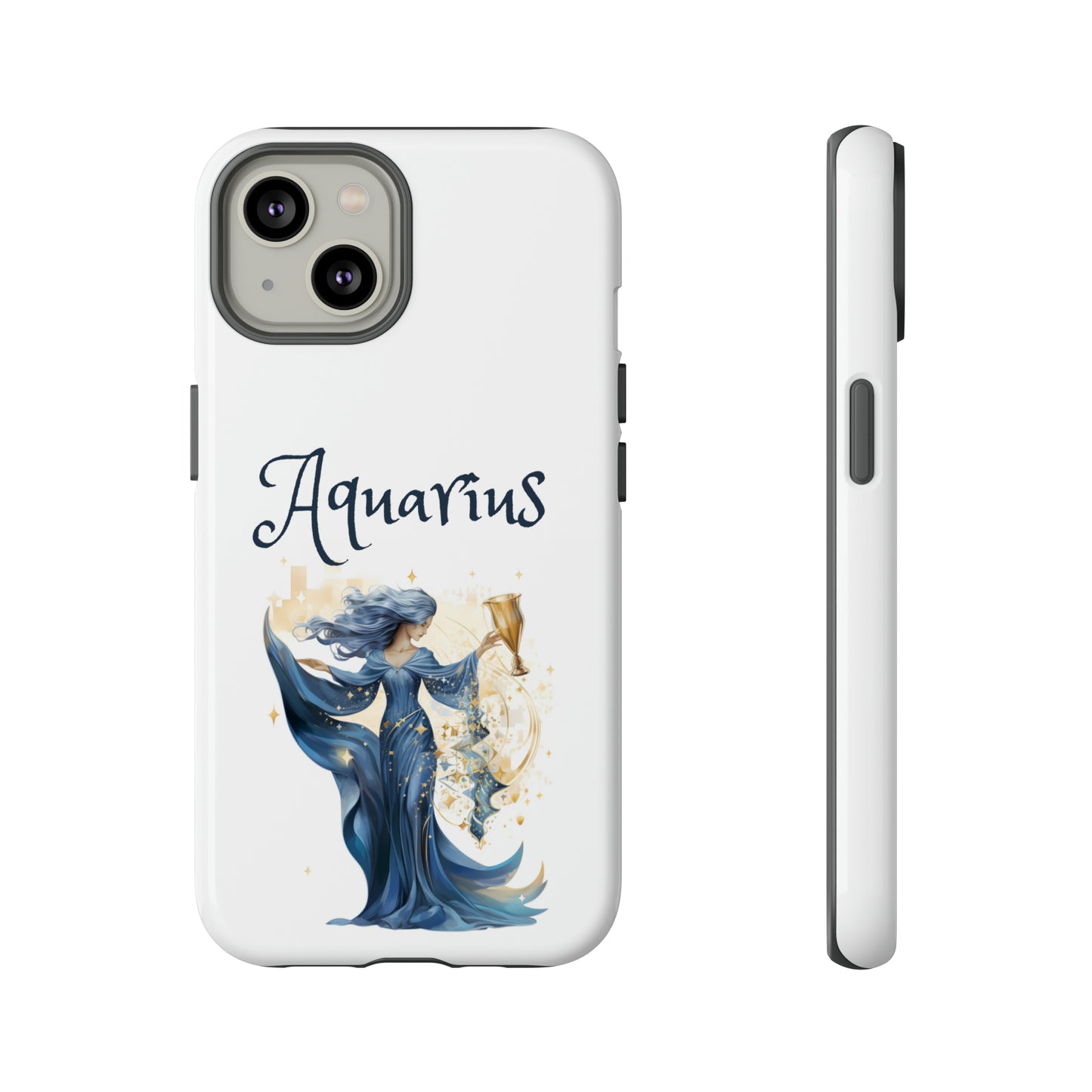 Aquarius Zodiac Horoscope Phone Case