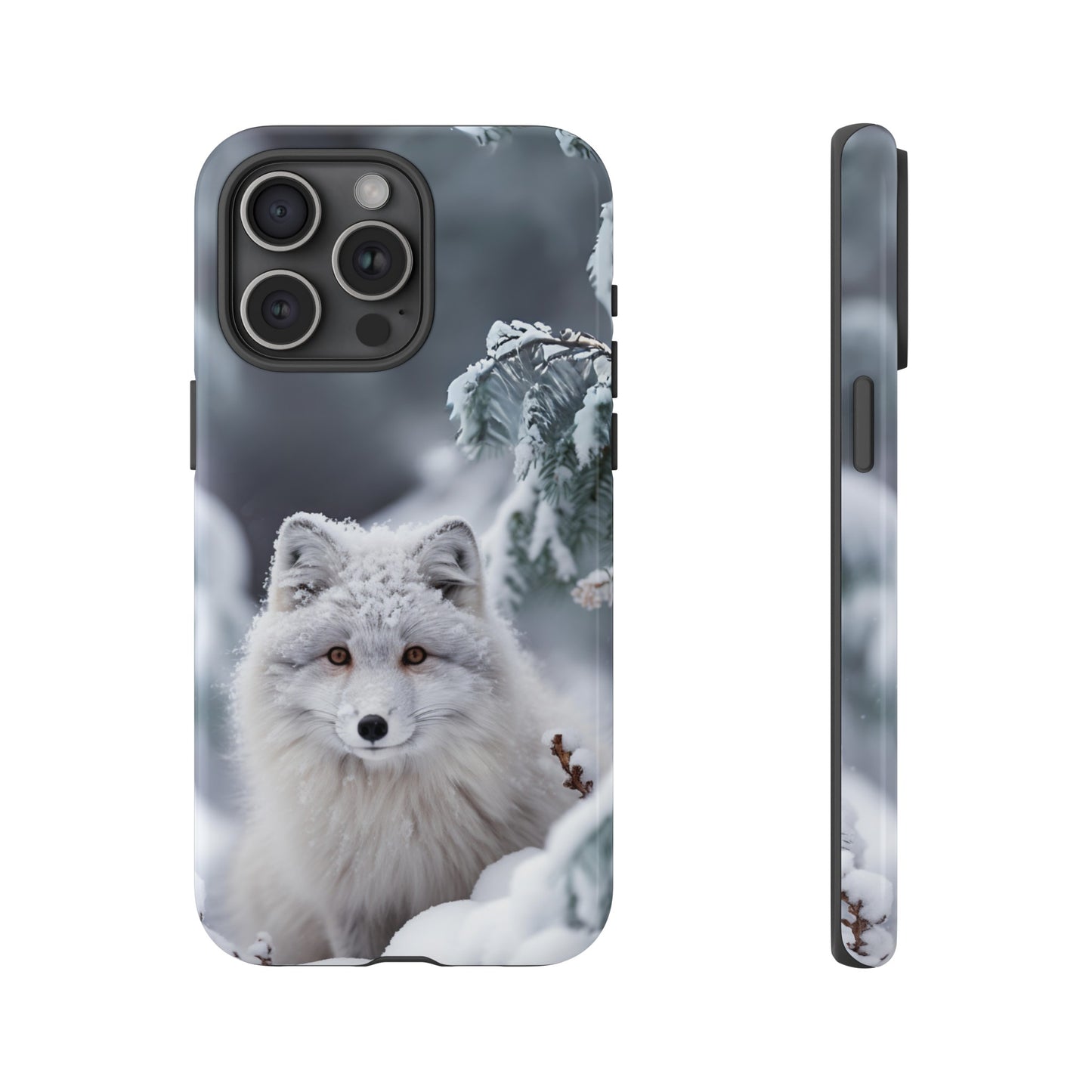 Arctic Fox Winter Phone Case